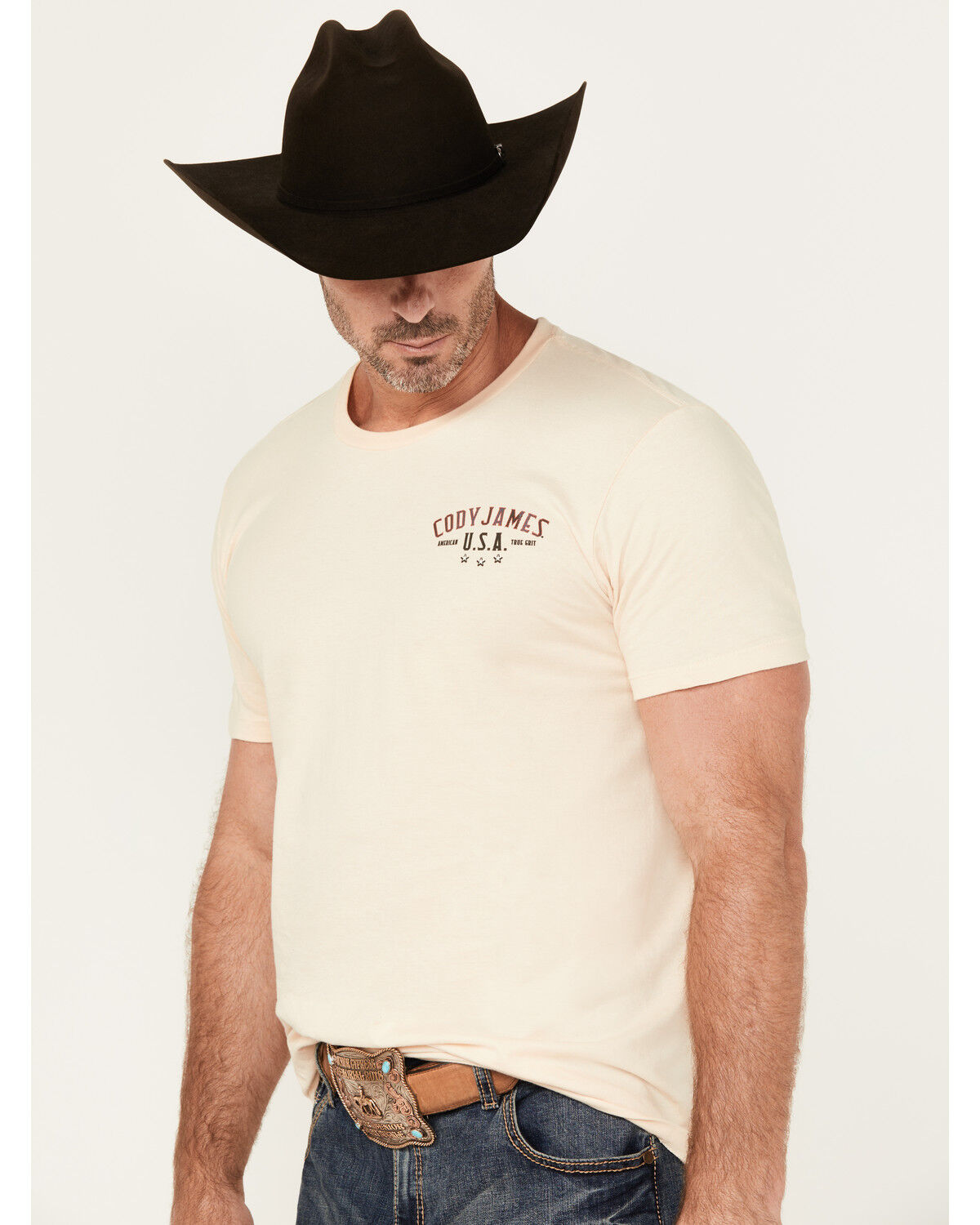 Cody James Men's Rag And Bones Americana Short Sleeve Graphic T-Shirt