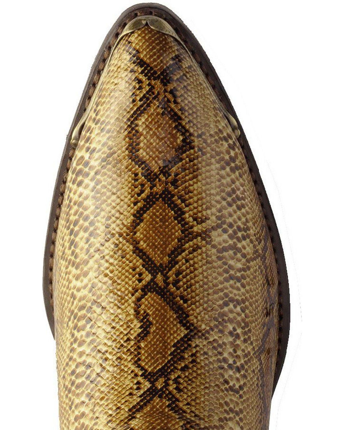 Laredo Men's Python Print Western Boots - Round Toe