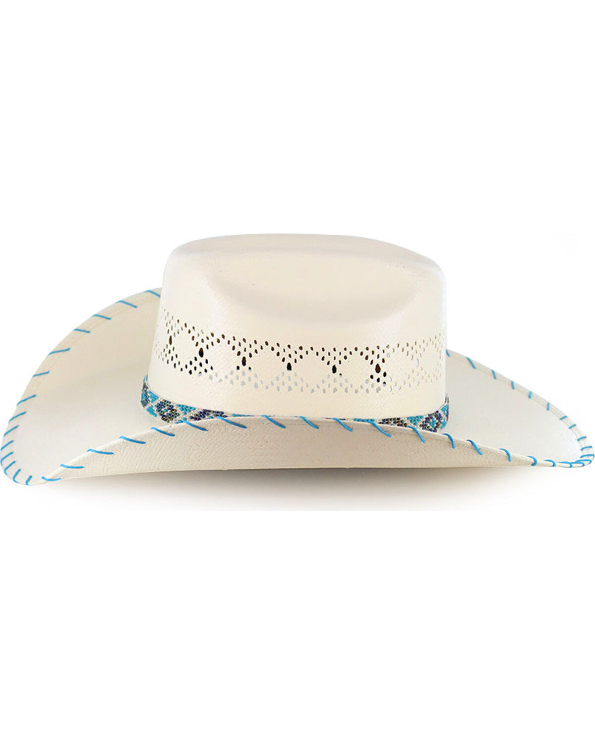 Charlie 1 Horse Girls' Straw Cowboy Hat