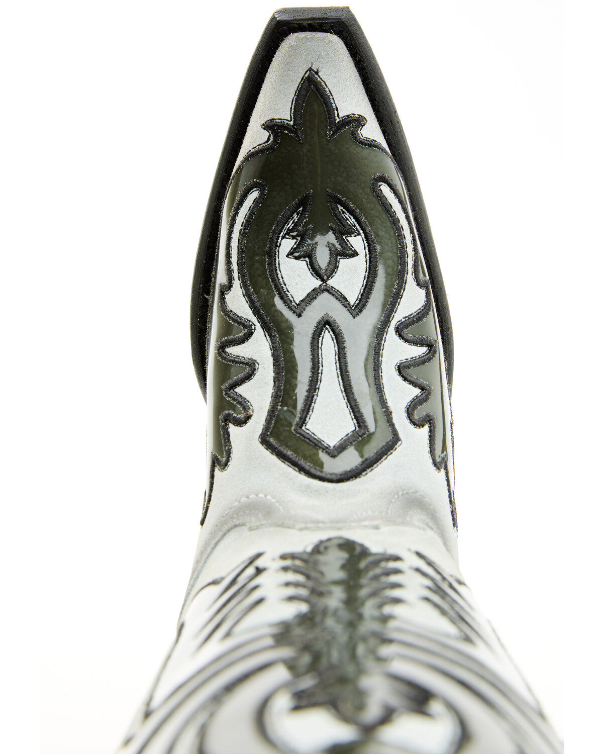 Corral Women's Polymer Blacklight Overlay Tall Western Boots - Snip Toe