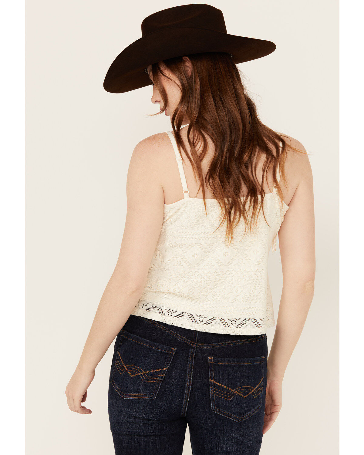 Idyllwind Women's Redmond Lace Fringe Cami