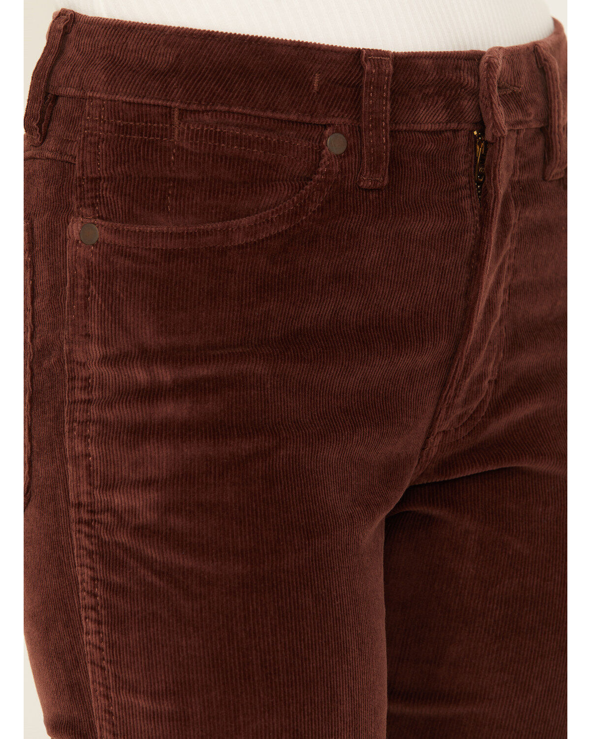 Wrangler Retro Women's Corduroy High Rise Stretch Trouser Jeans