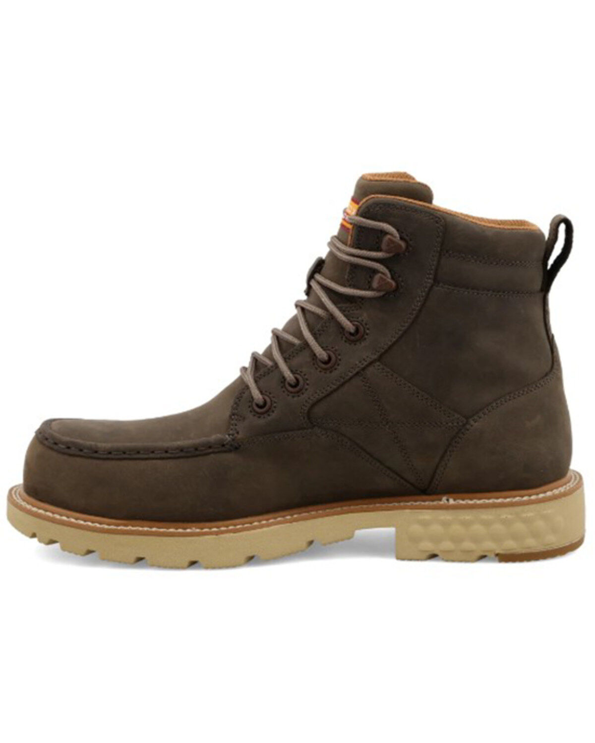 Twisted X Men's Shitake 6" Lace-Up Waterproof Work Boots - Composite Toe