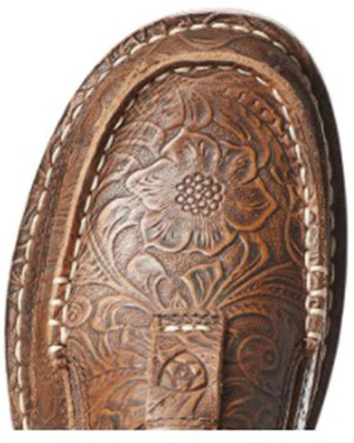 Ariat Women's Floral Embossed Cruiser Shoes - Moc Toe