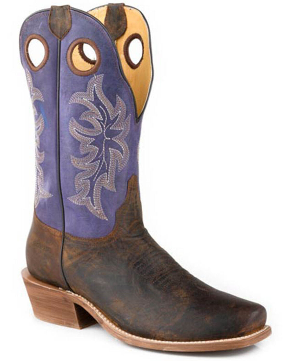 Roper Men's Ride 'Em Bullrider Western Boots - Square Toe