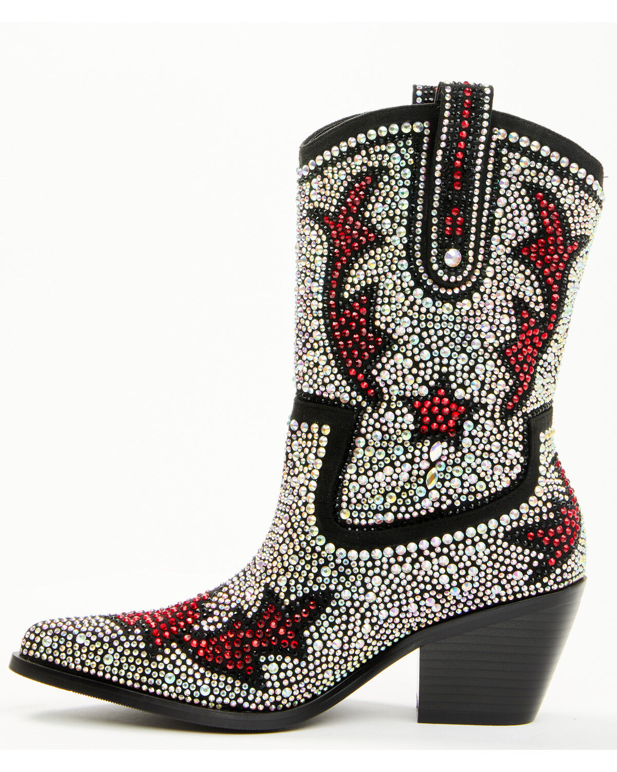 Azalea Wang Women's Kaitland Embellished Boots - Snip Toe