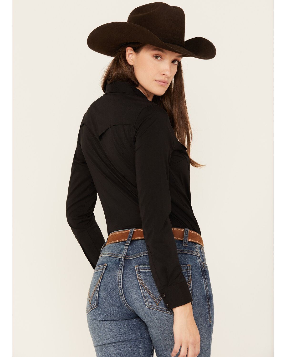 Shyanne Women's Long Sleeve Snap Vented Riding Shirt