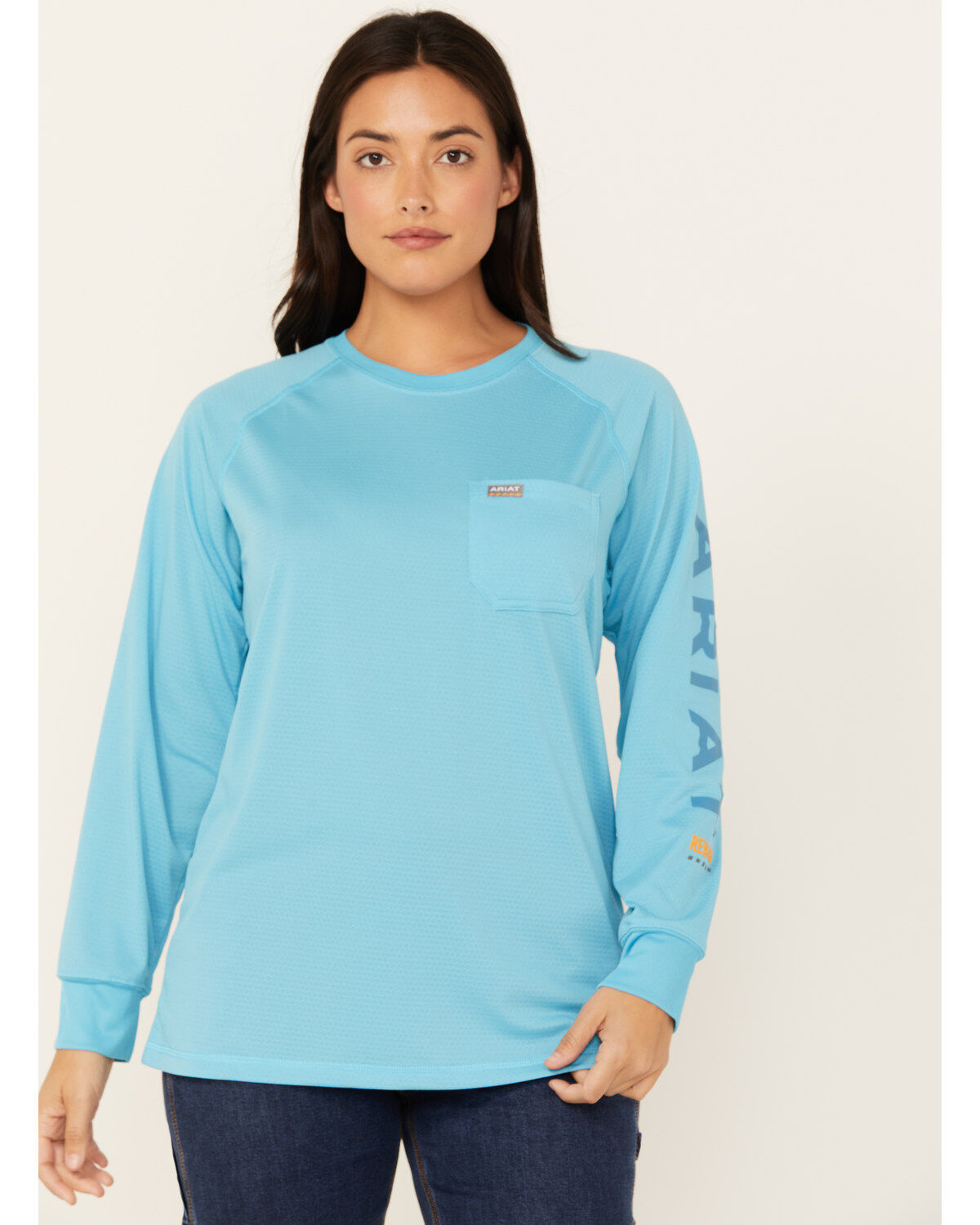 Ariat Women's Rebar Heat Fighter Long Sleeve Work Shirt