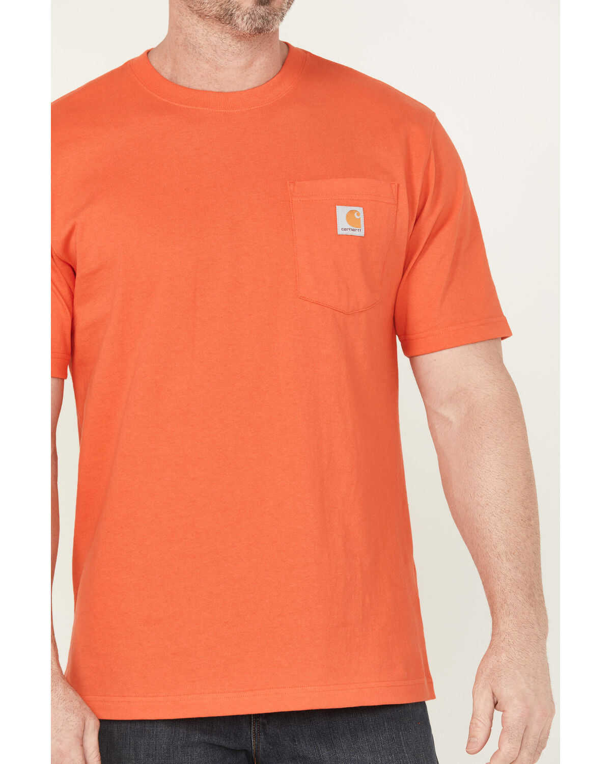 Carhartt Men's Loose Fit Heavyweight Short Sleeve Pocket Work T-Shirt