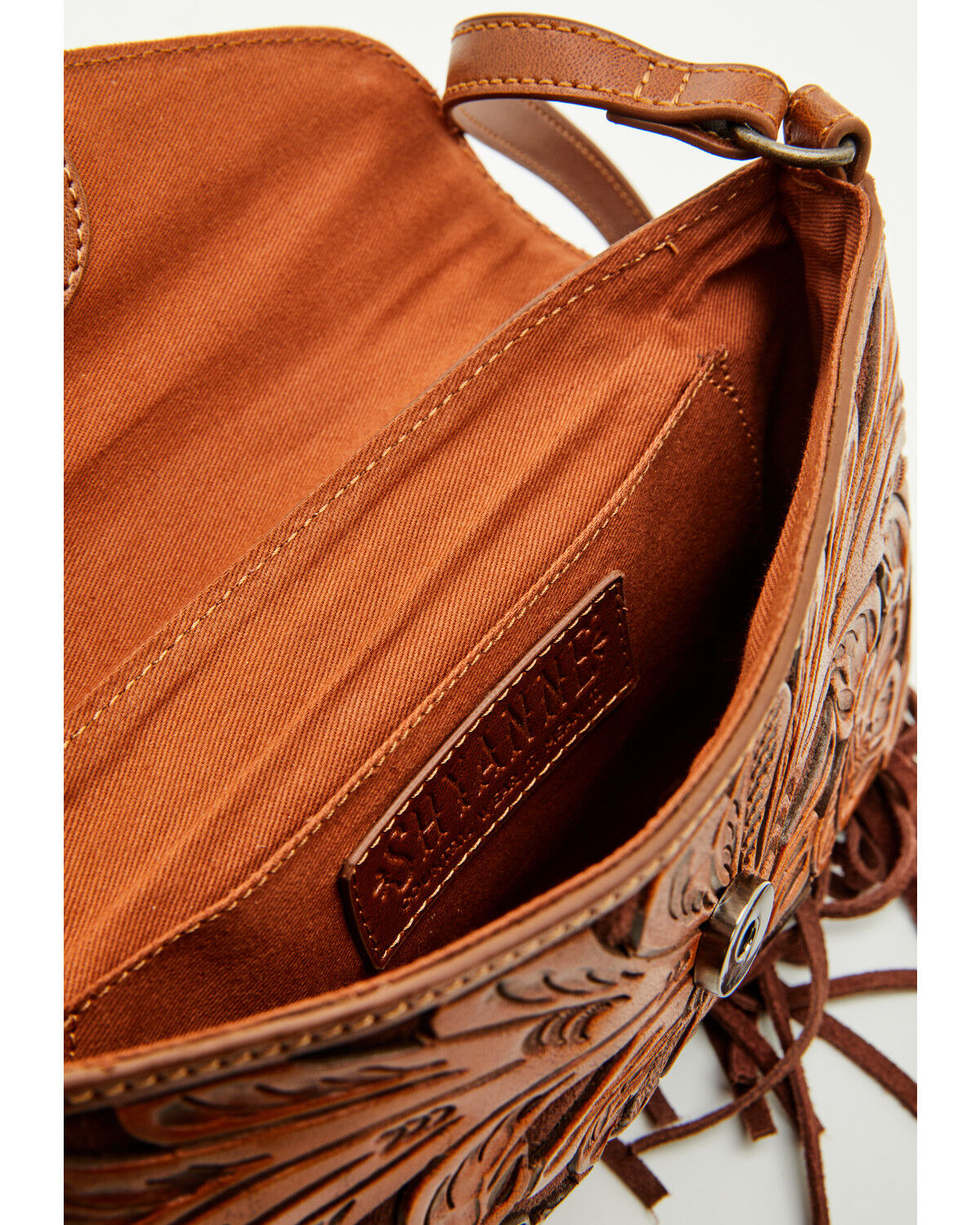 Shyanne Women's Wrenlee Tooled Underlay Crossbody Bag