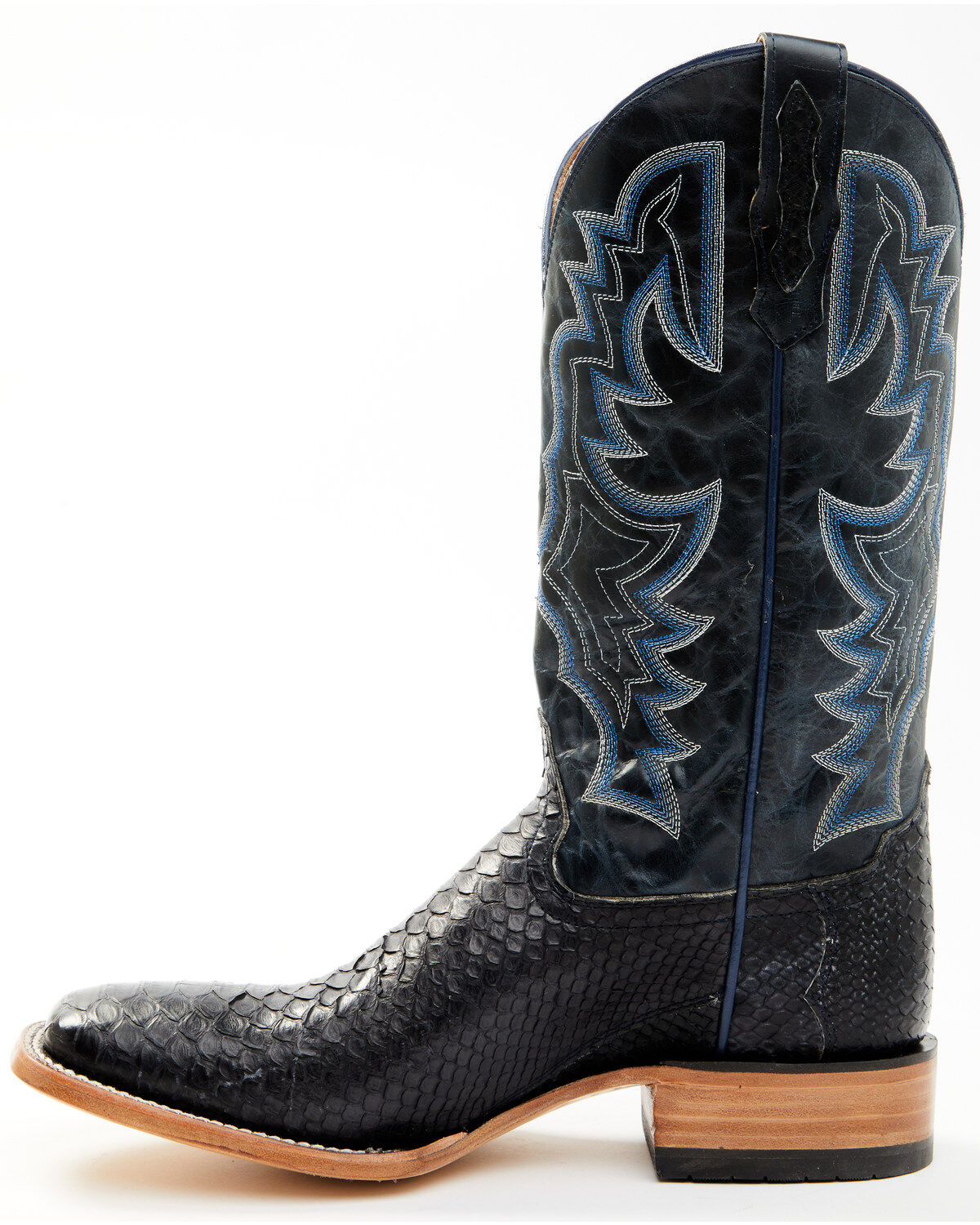 Cody James Men's Exotic Python Western Boots - Broad Square Toe