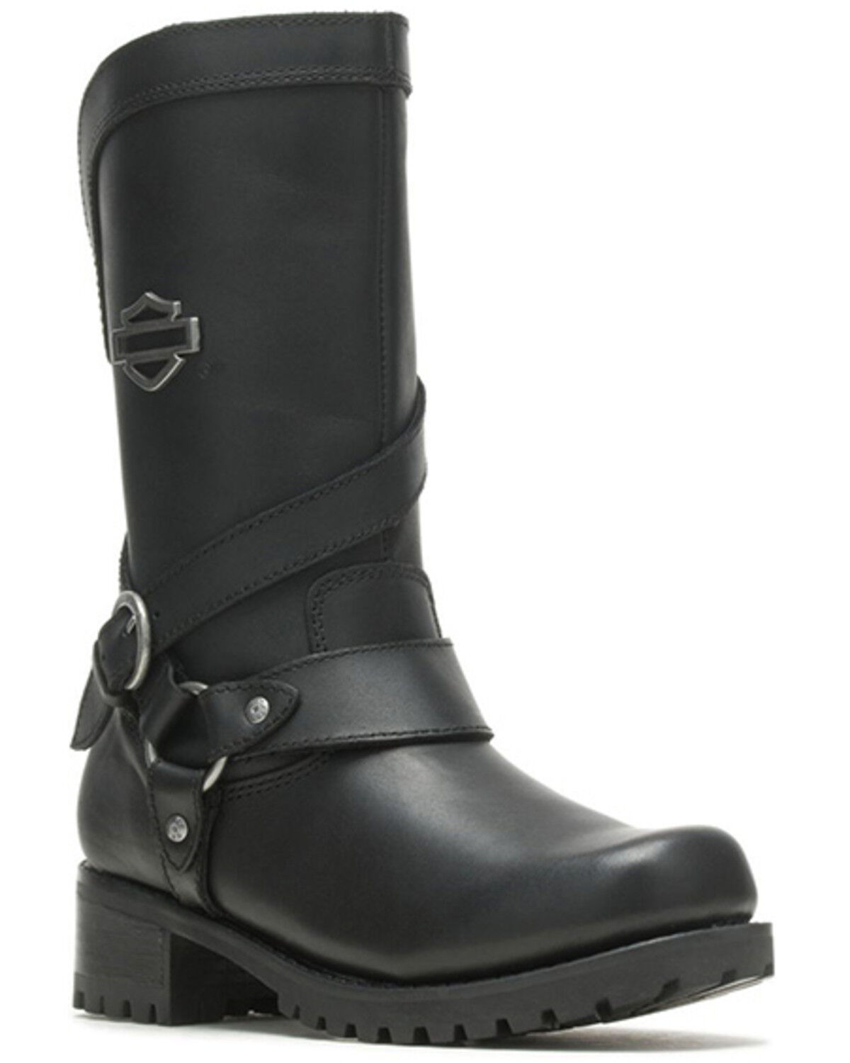 Harley Davidson Women's 9.5" Amber Motorcycle Boots - Round Toe
