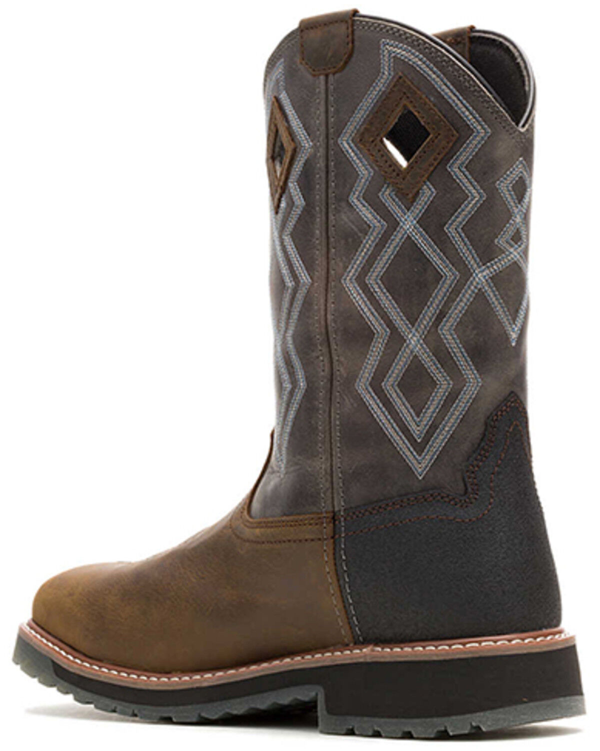 Wolverine Men's Rancher Pro Waterproof Pull-On Work Boots - Nano Composite Toe