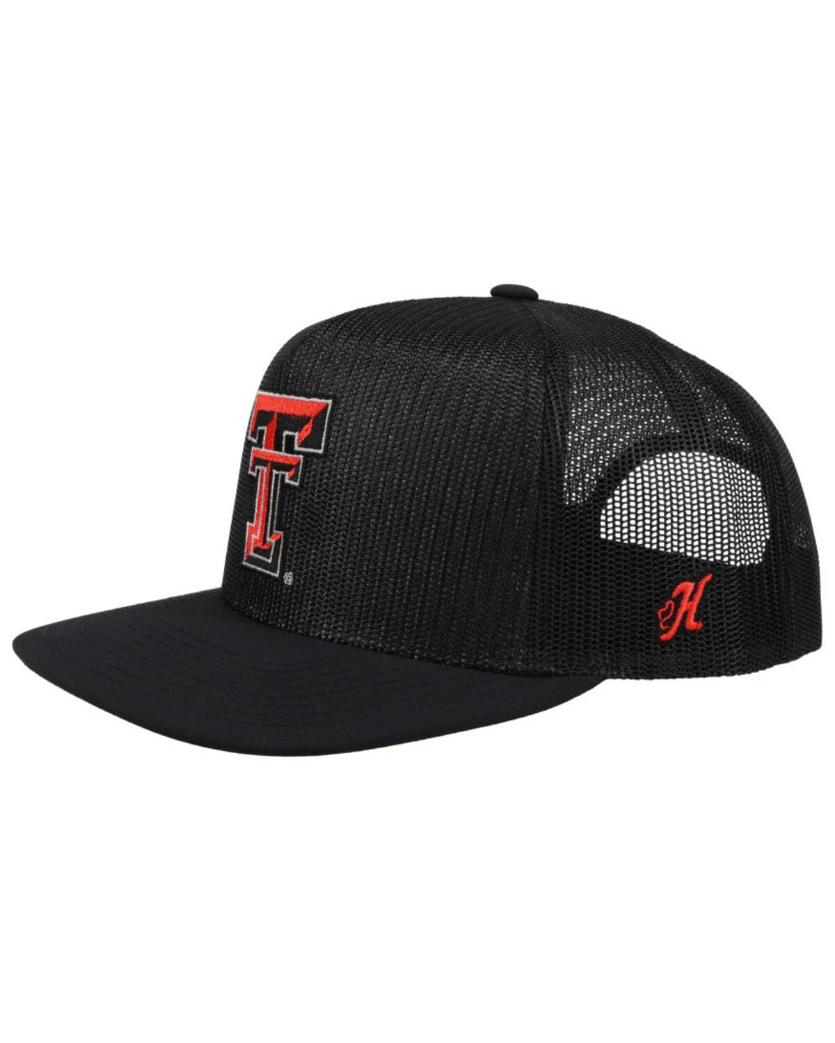 Hey Men's Texas Tech Logo Patch Mesh Ball Cap