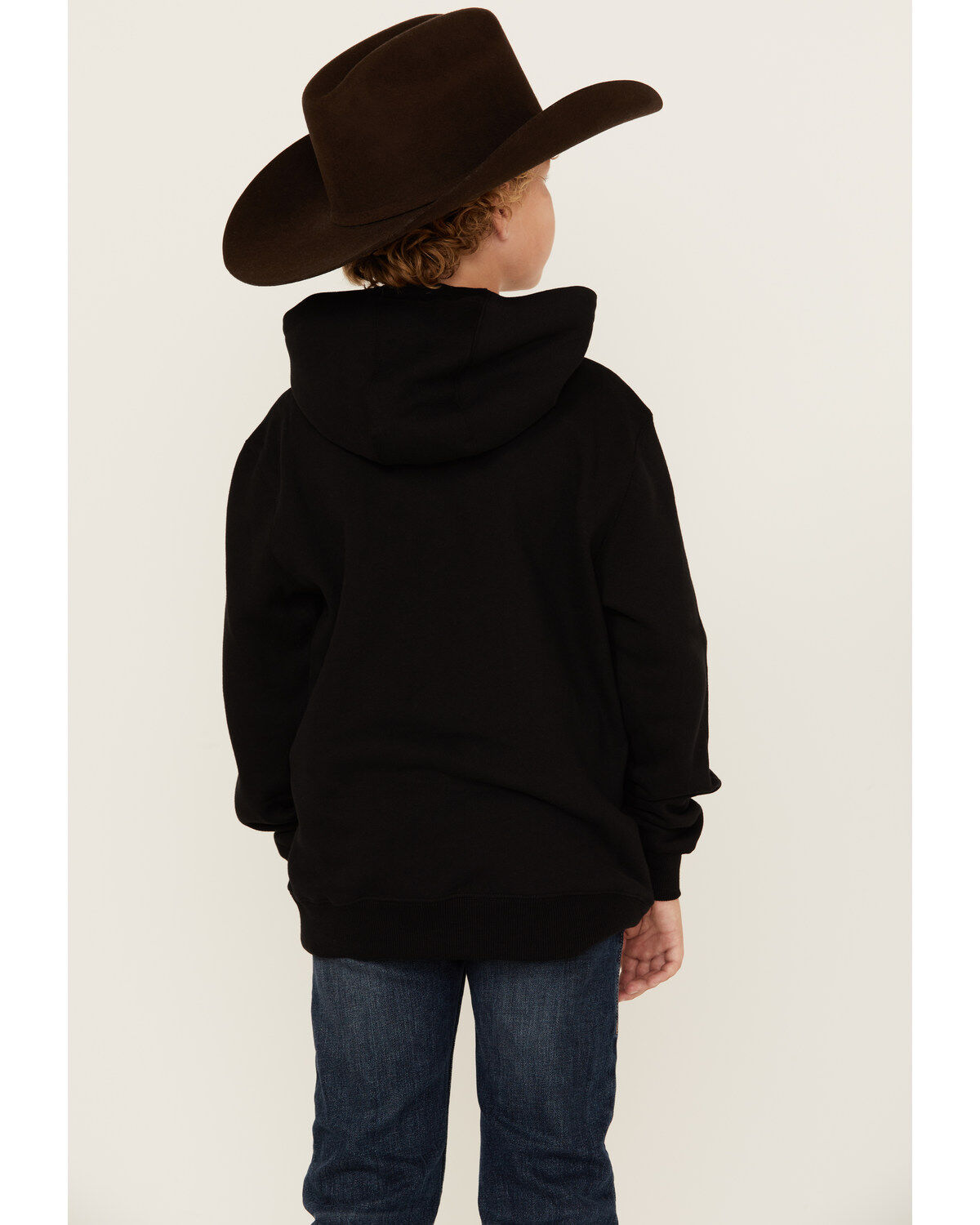 Ariat Boys' Mexico Flag Logo Hooded Sweatshirt