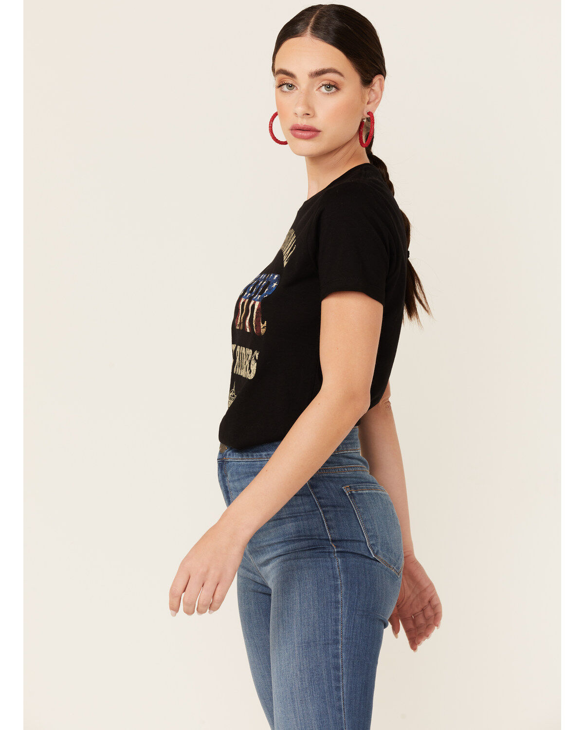 Changes Women's Professional Bull Riders Short Sleeve Graphic Tee - Black