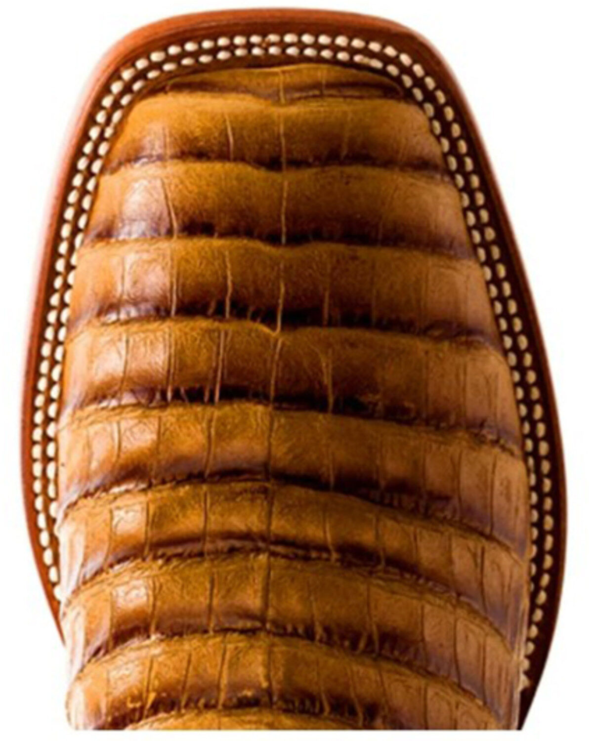 Horse Power Men's Toasted Caiman Print Western Boots - Broad Square Toe