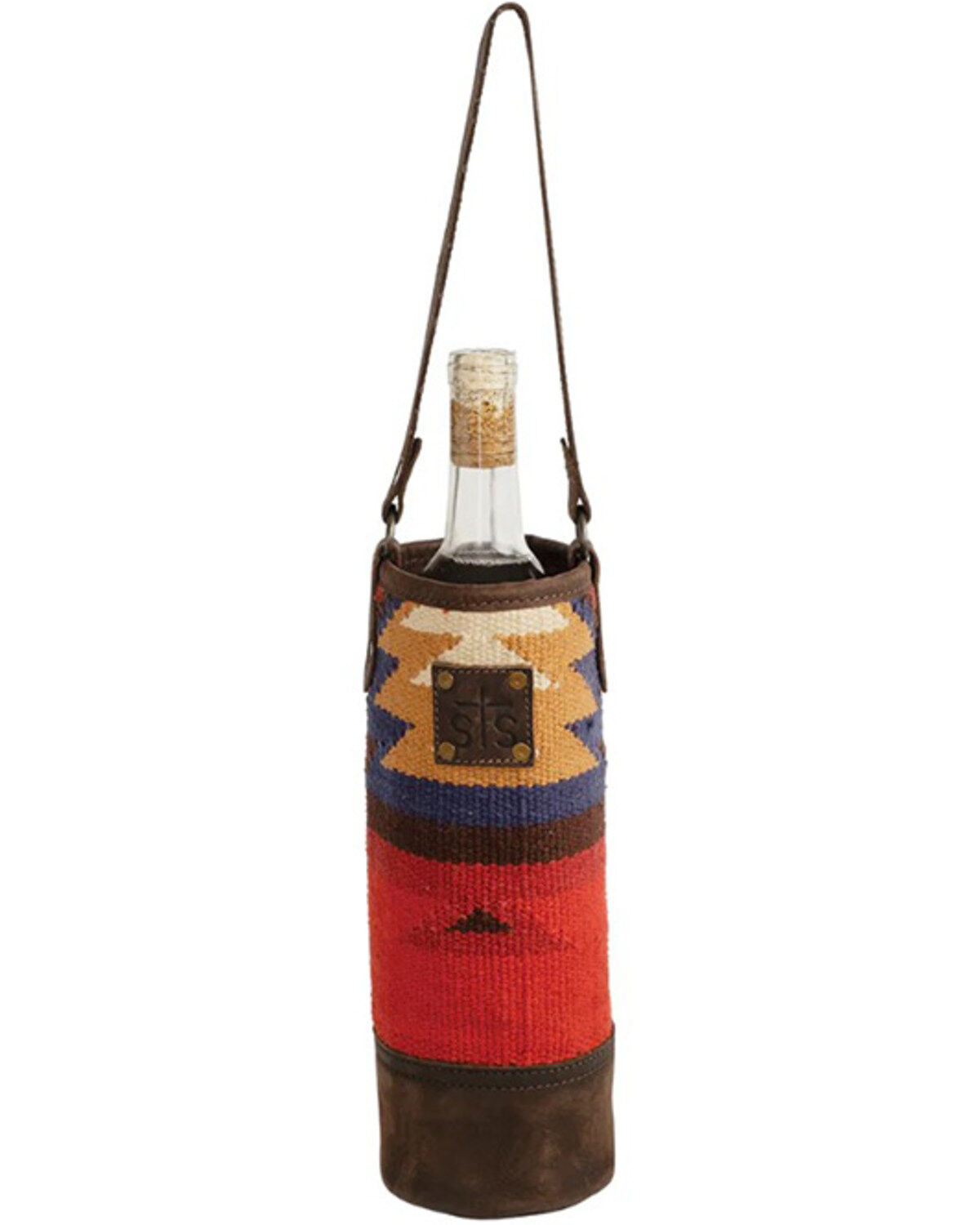 STS Ranchwear by Carroll Crimson Sun Singe Wine Bag