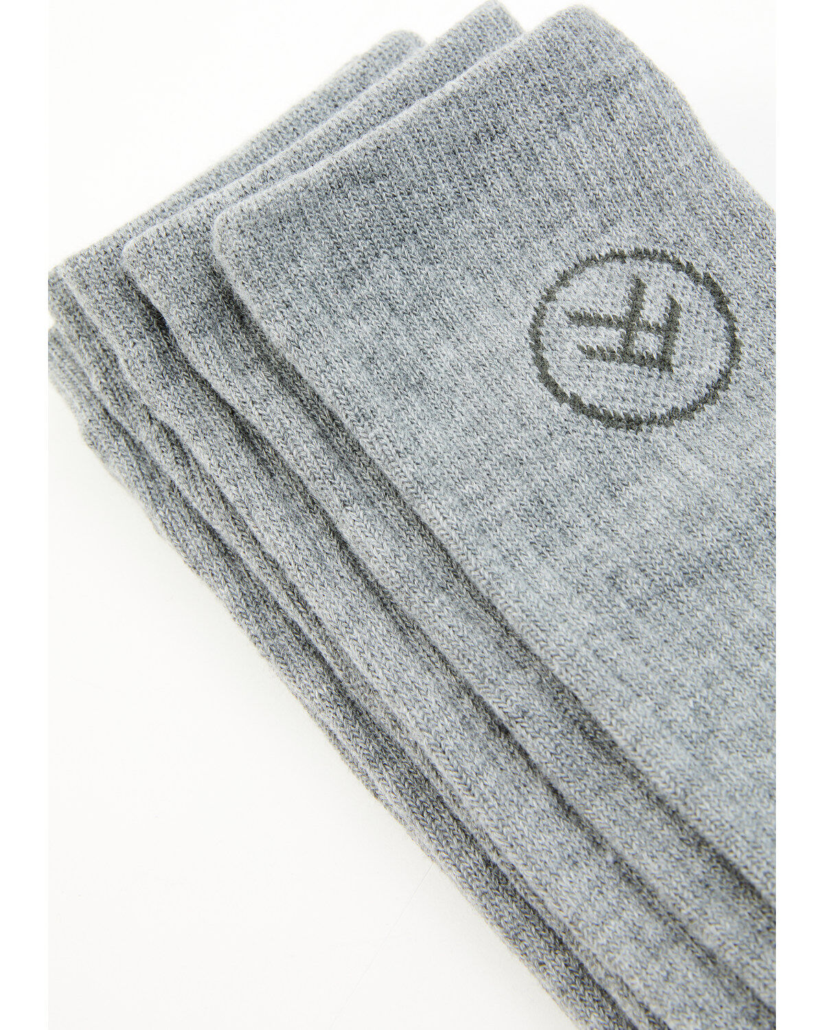 Hawx Men's Gray Crew Work Socks