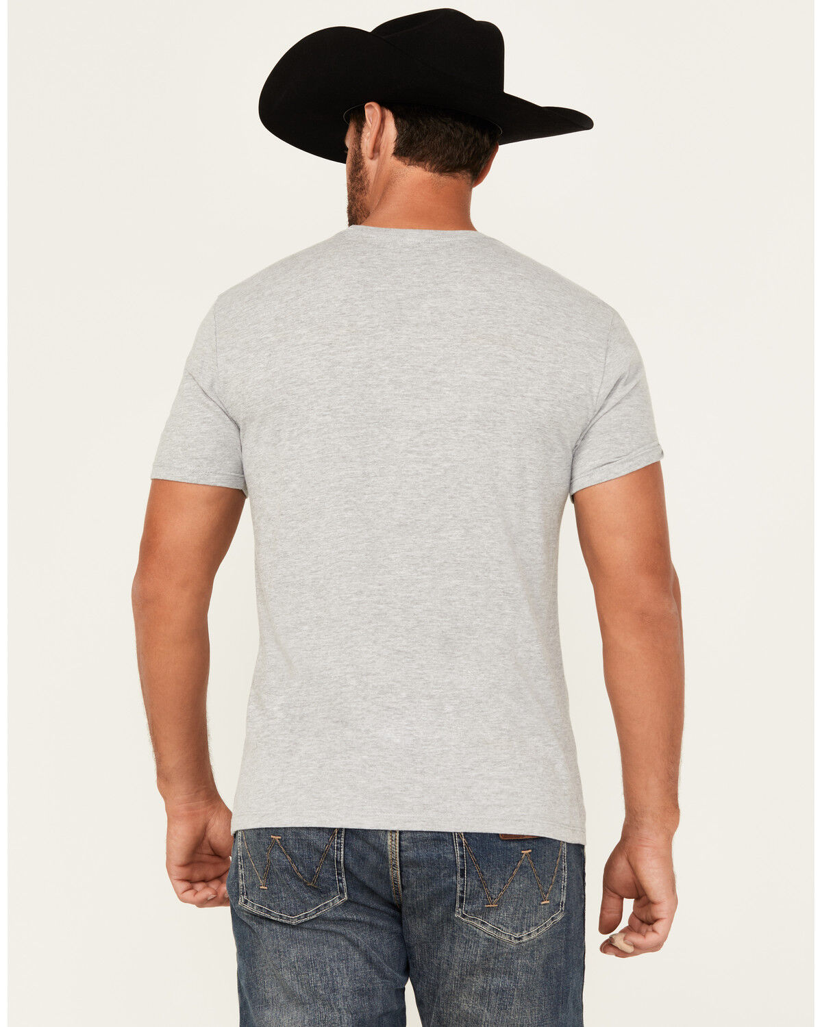 Cinch Men's Circle America Logo Short Sleeve Graphic T-Shirt