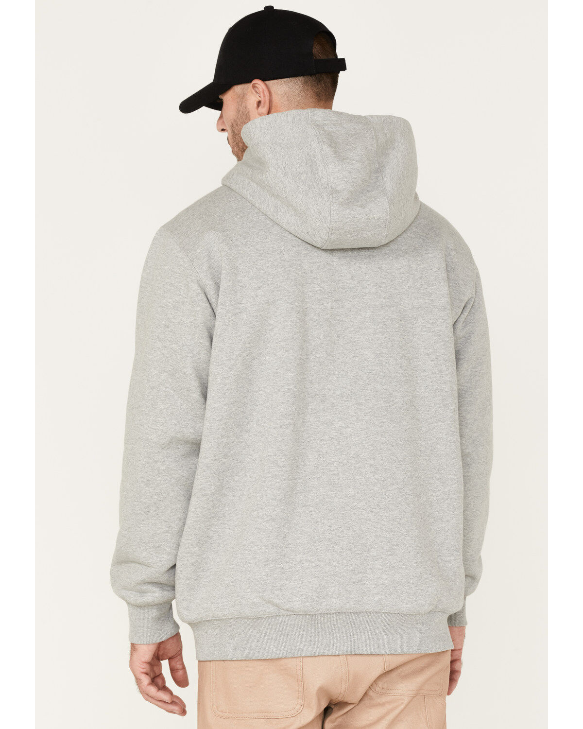 Hawx Men's Full Zip Quilted Water Repellent Hooded Jacket