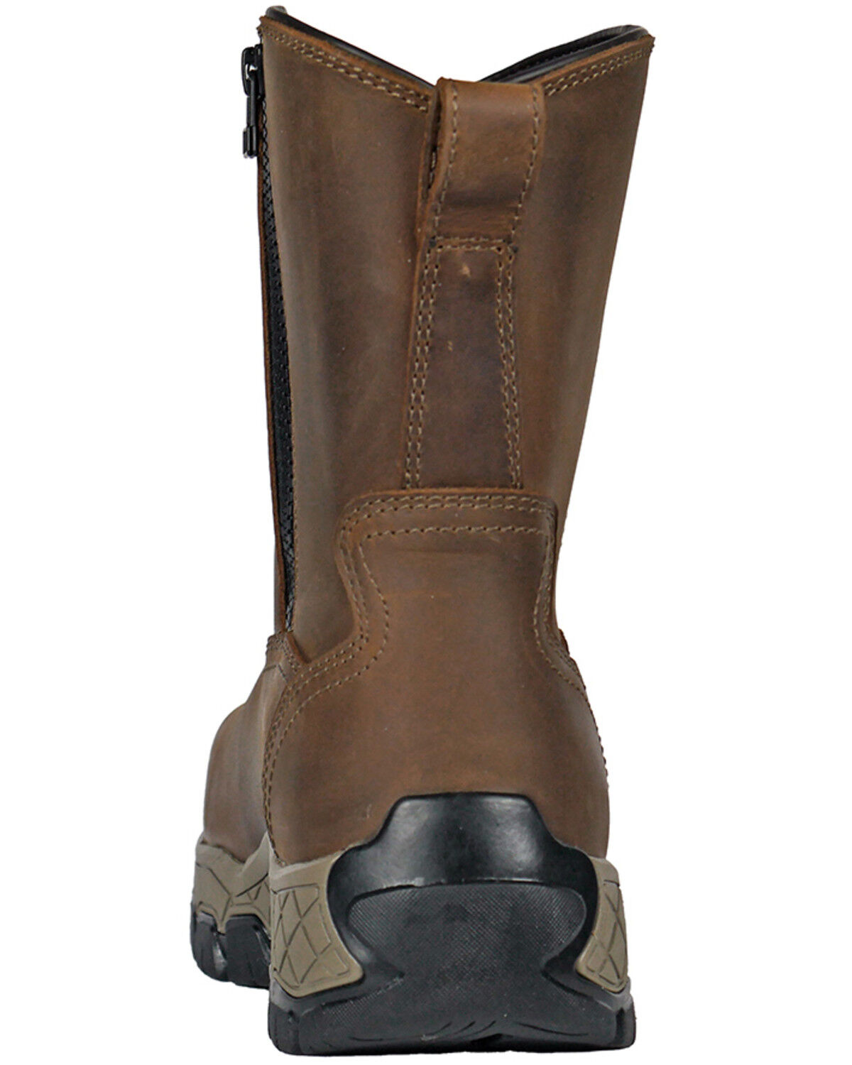 Hoss Men's 8" Waterproof Side-Zip Work Boots - Composite Toe