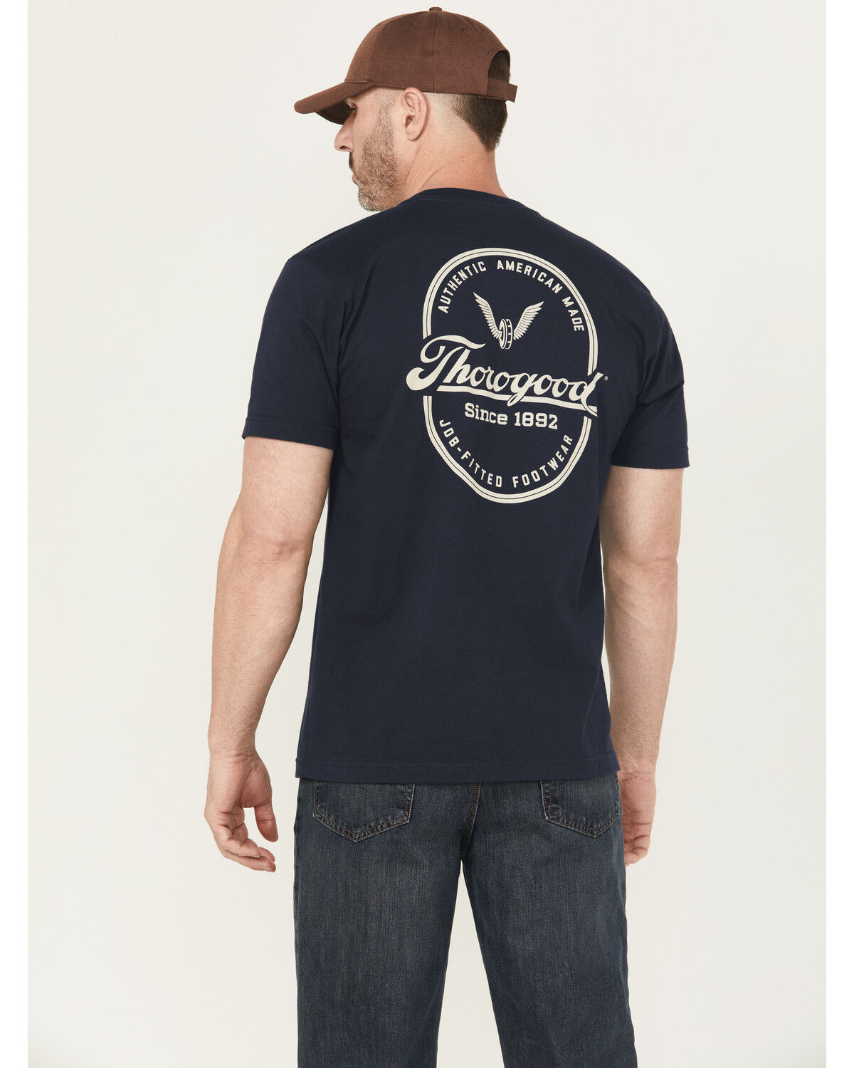 Thorogood Men's American Made Short Sleeve Pocket T-Shirt