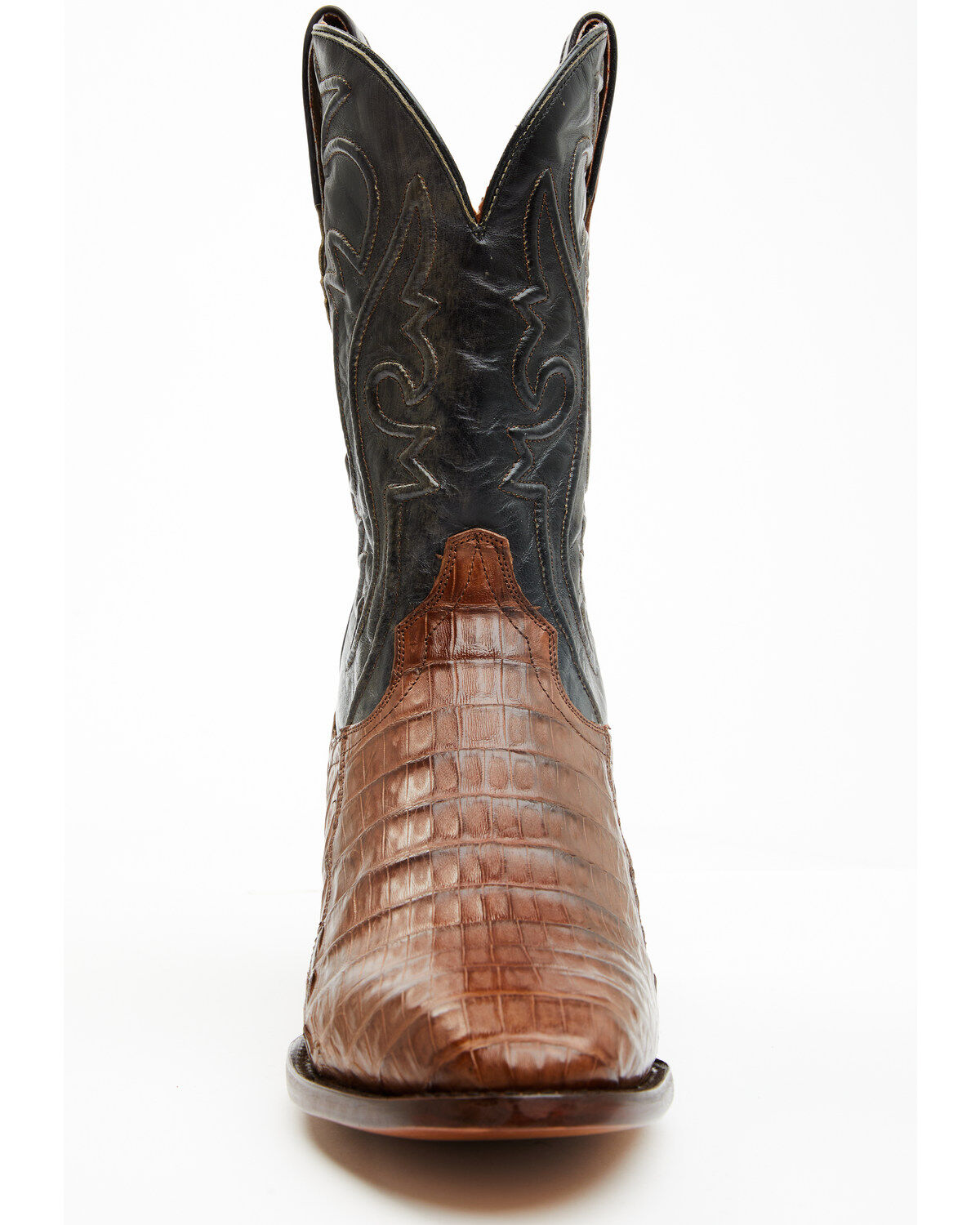Dan Post Men's 12" Exotic Caiman Western Boots - Round Toe
