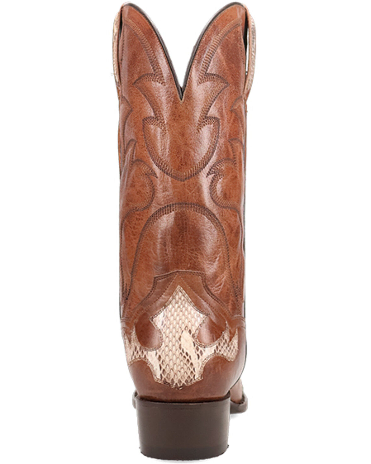 Dan Post Men's Exotic Snake Western Boots - Round Toe
