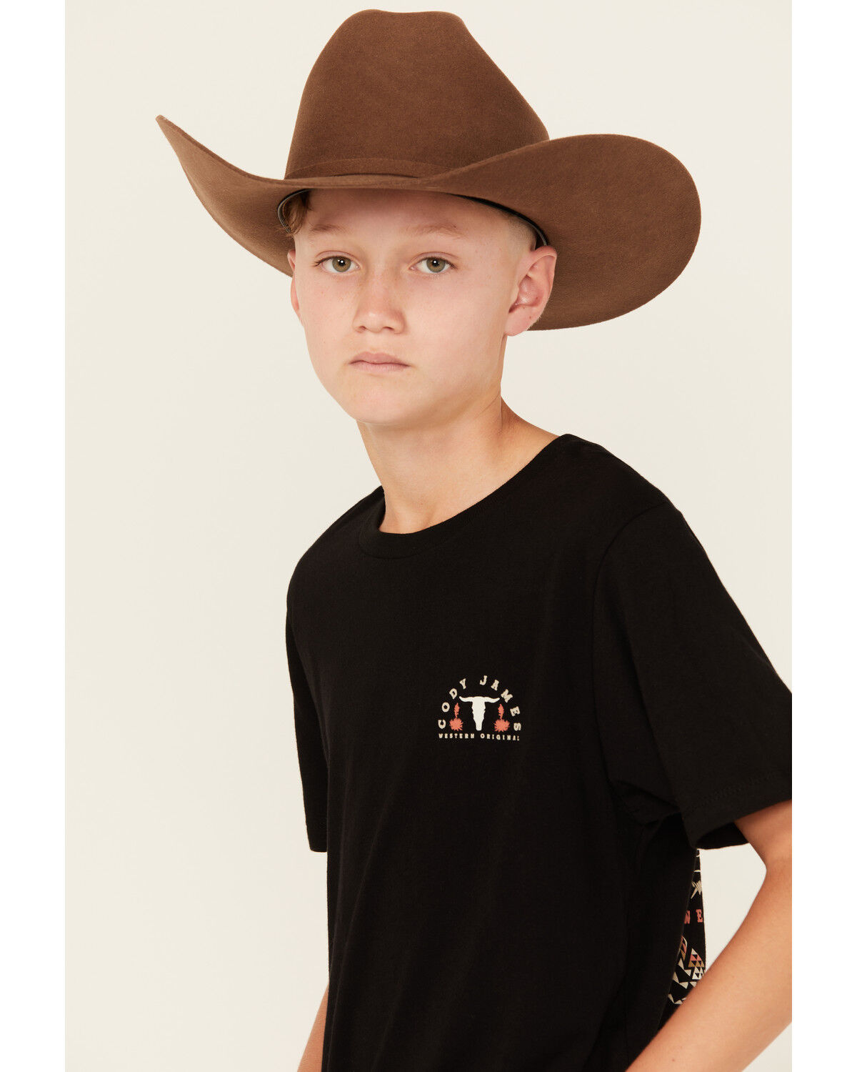 Cody James Boys' Agave Logo Short Sleeve Graphic T-Shirt