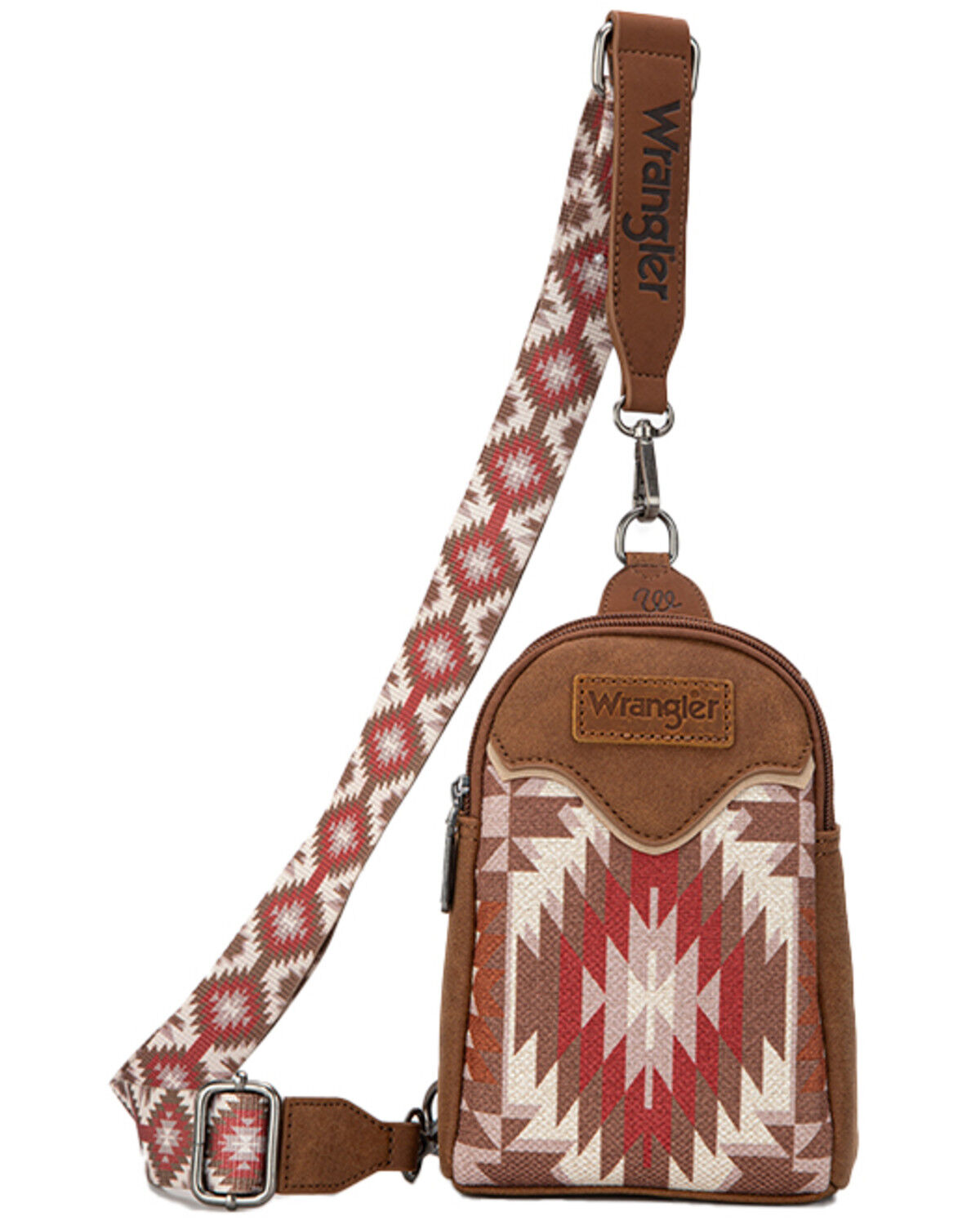 Wrangler x Boot Barn Women's Southwestern Print Sling Crossbody Bag
