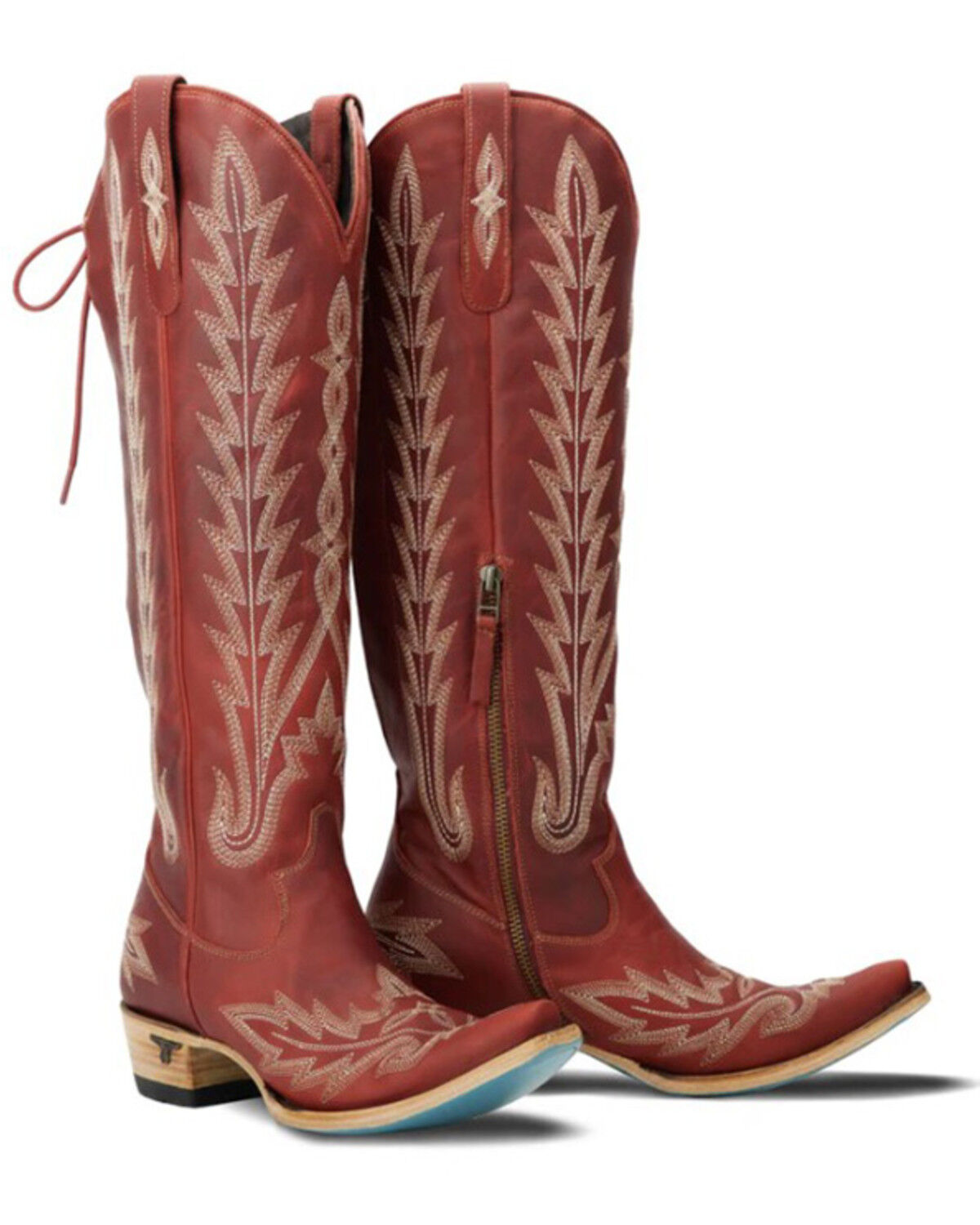 Lane Women's Lexington Over The Knee Corset Western Boots - Snip Toe