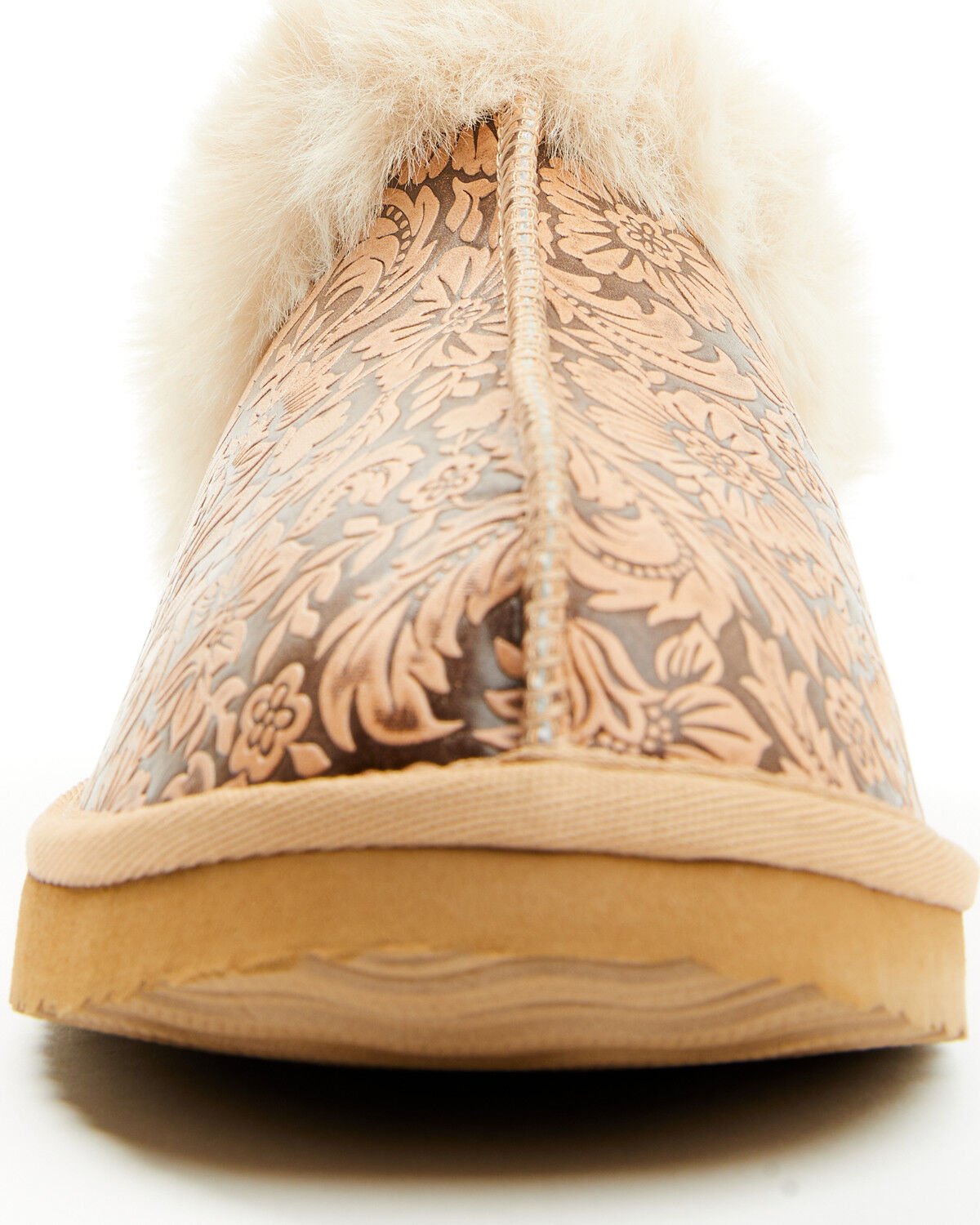 Very G Women's Lolly Embossed Slippers