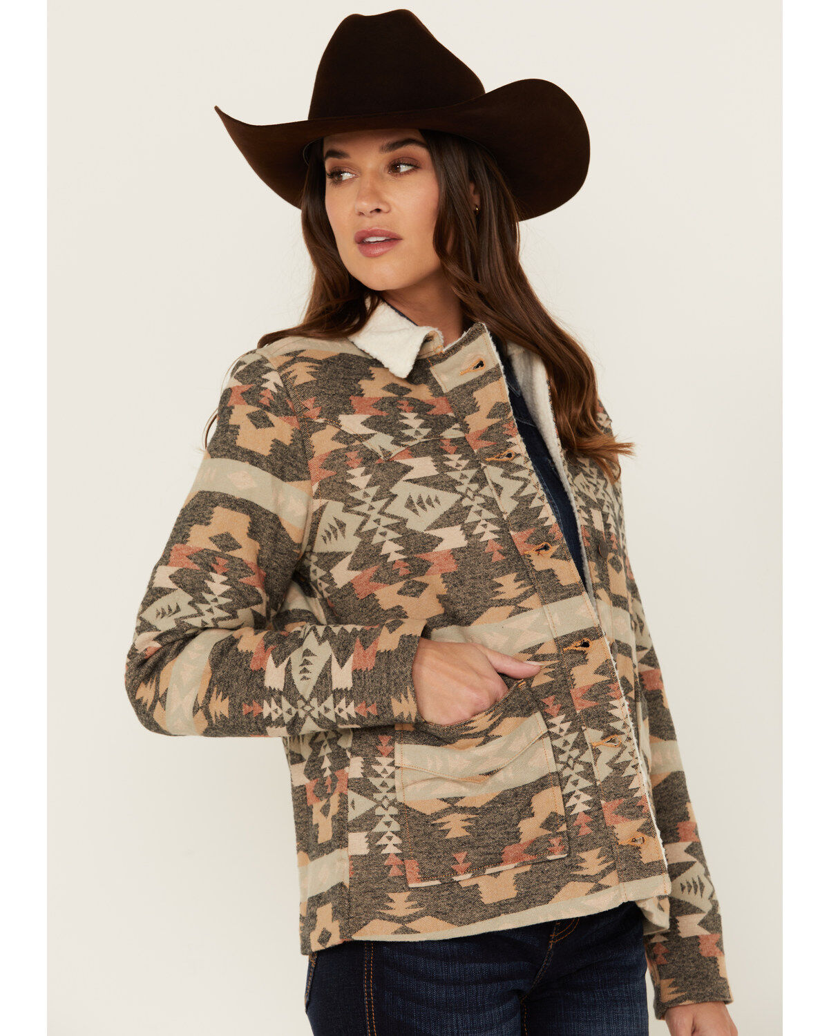 Wrangler Women's Southwestern Print Jacket