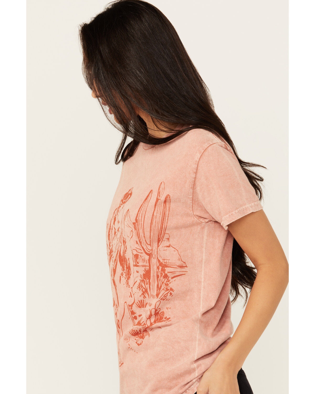 Youth in Revolt Women's Cowboy Short Sleeve Graphic Tee