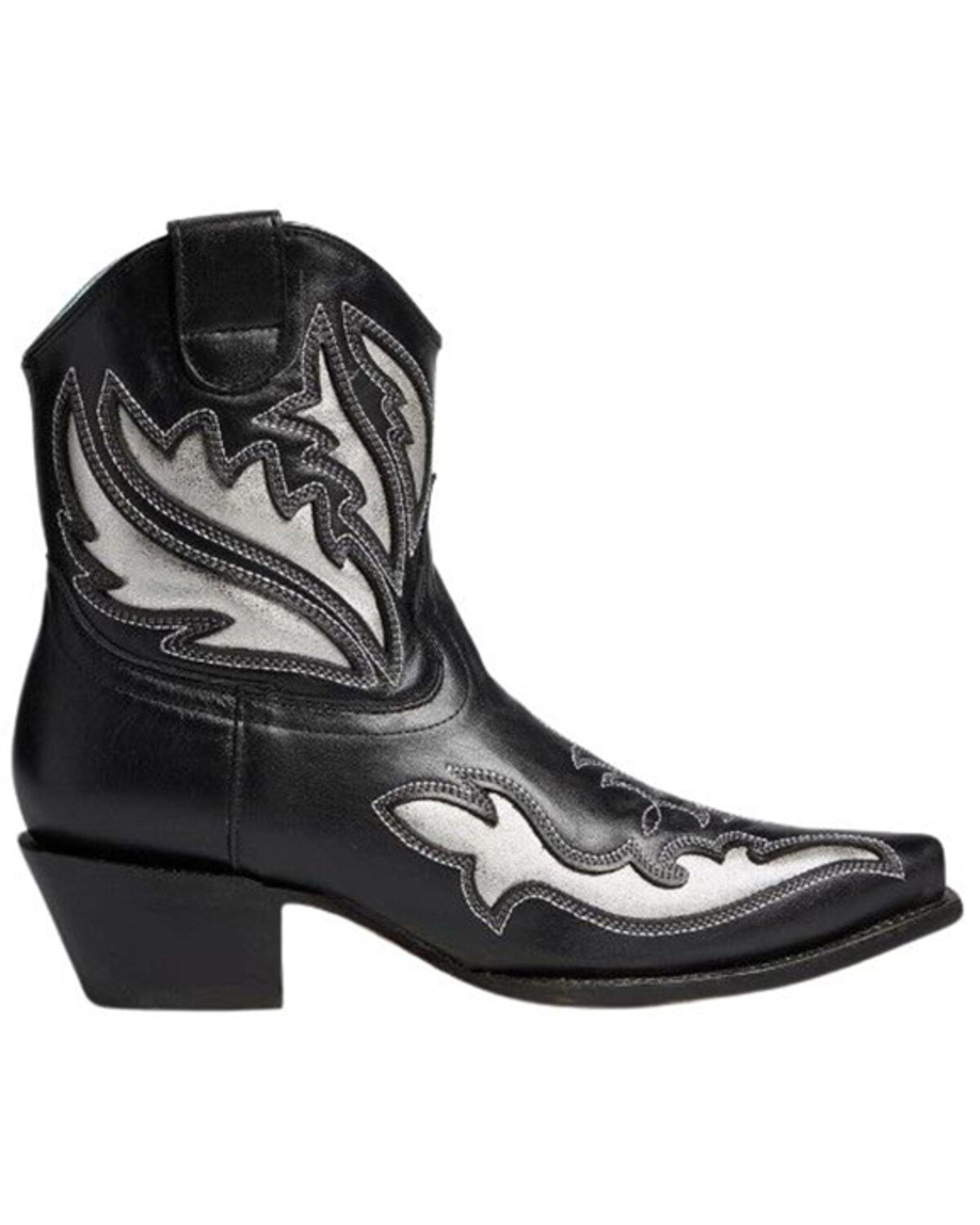 Corral Women's Inlay And Embroidered Booties - Snip Toe