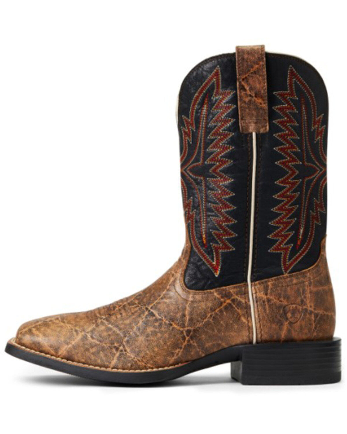 Ariat Men's Grizzly Elephant Print Sport Smokewagon Performance Western Boot - Broad Square Toe