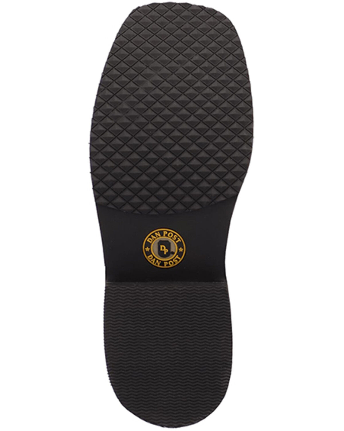 Dan Post Little Boys' Ostrich Print Western Boots - Broad Square Toe