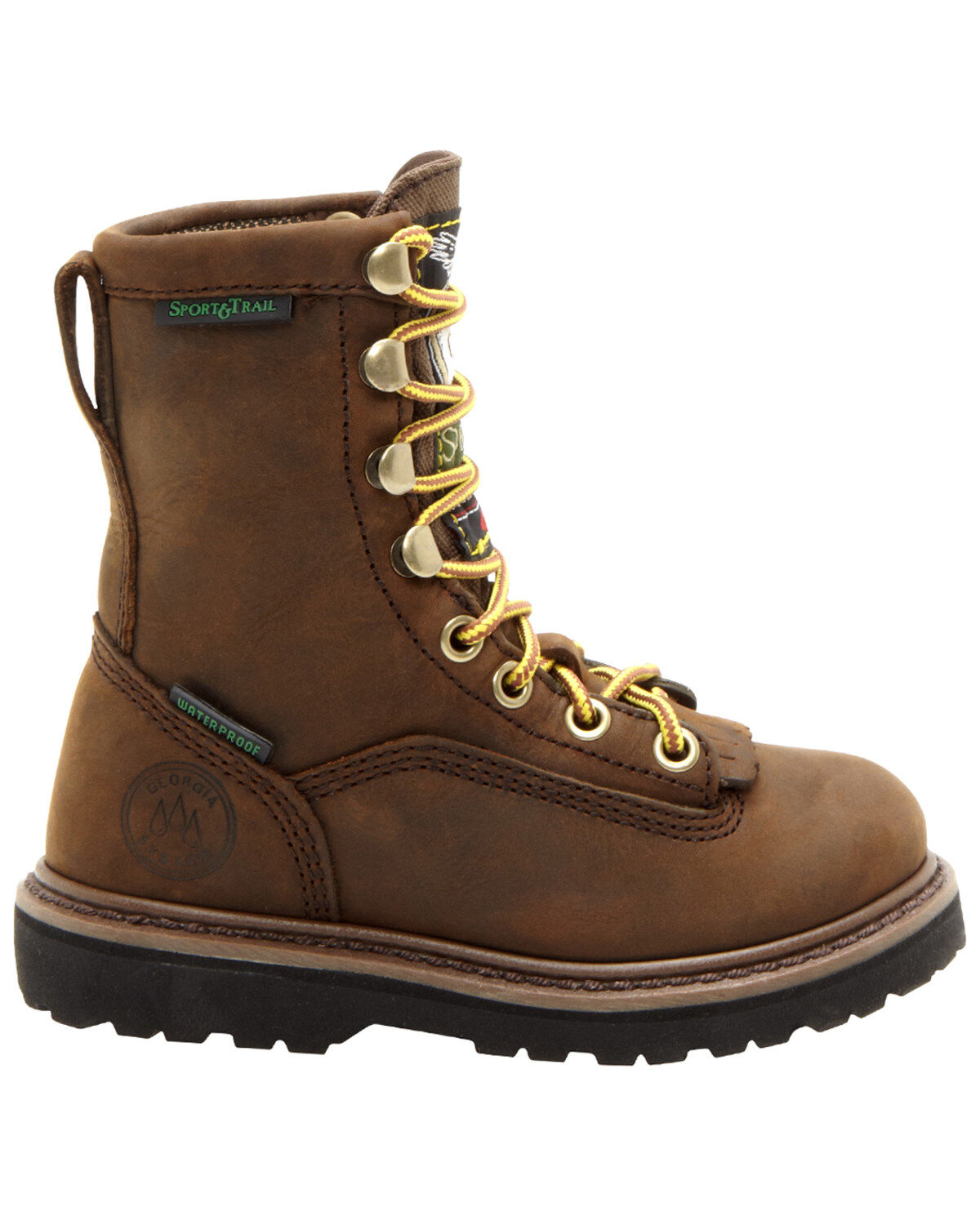 Georgia Boot Boys' Insulated Outdoor Waterproof Lace-Up Boots