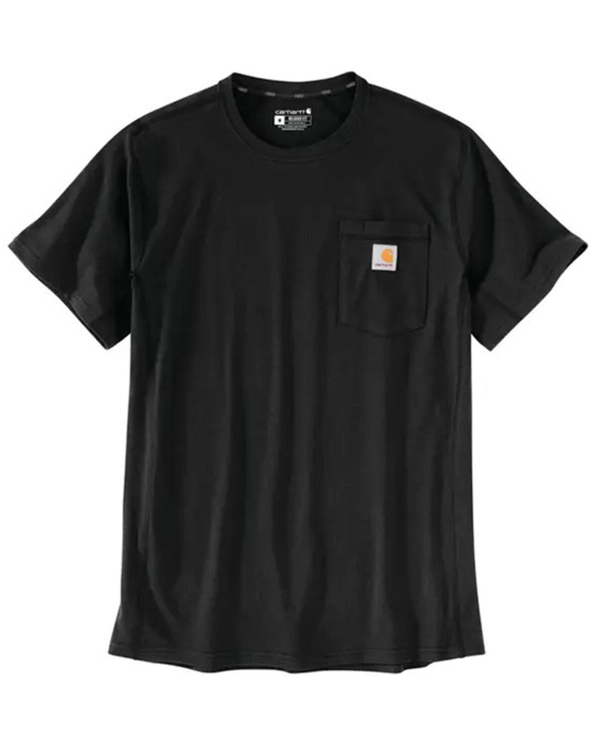 Carhartt Men's Force Relaxed Midweight Logo Pocket Work T-Shirt - Big