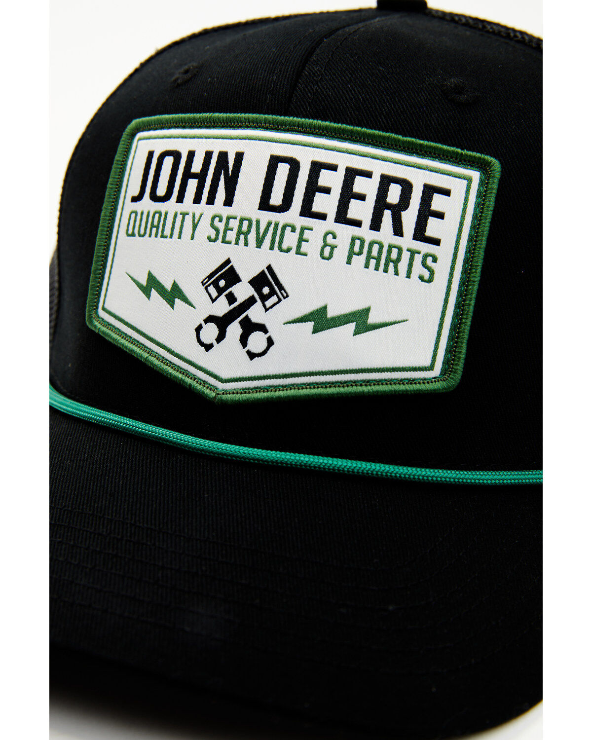 John Deere Men's Twill Mesh Back Trucker Cap