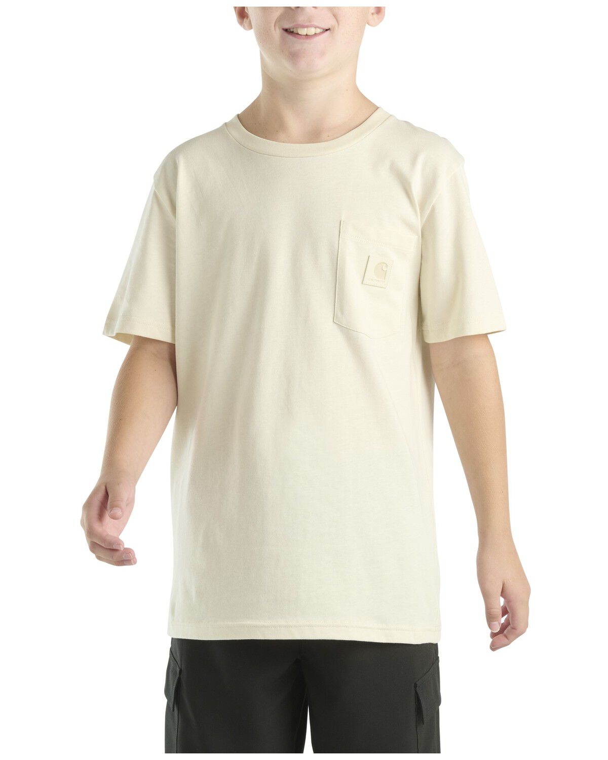 Carhartt Boys' Solid Short Sleeve Pocket T-Shirt