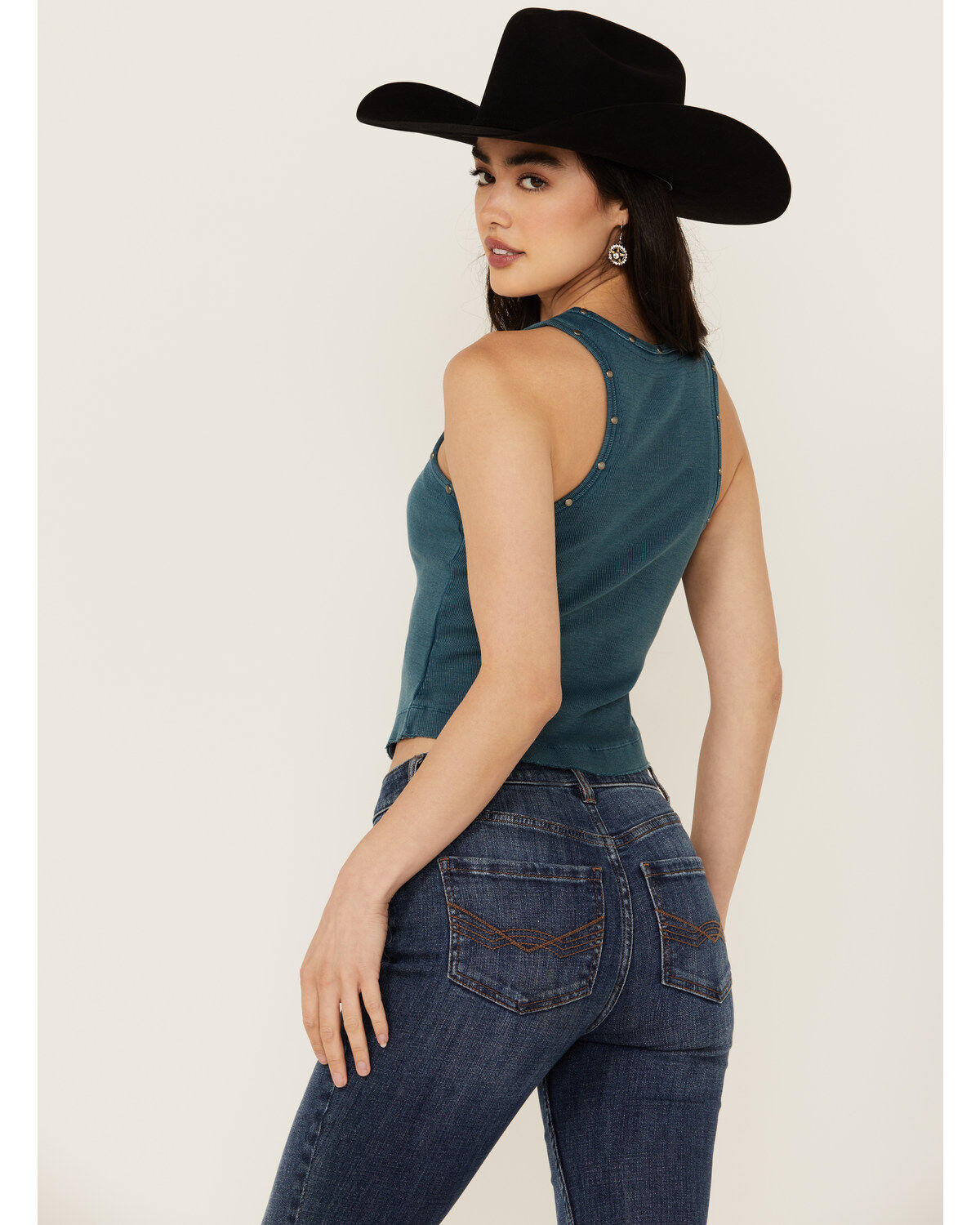 Idyllwind Women's Ribbed Studded Tank