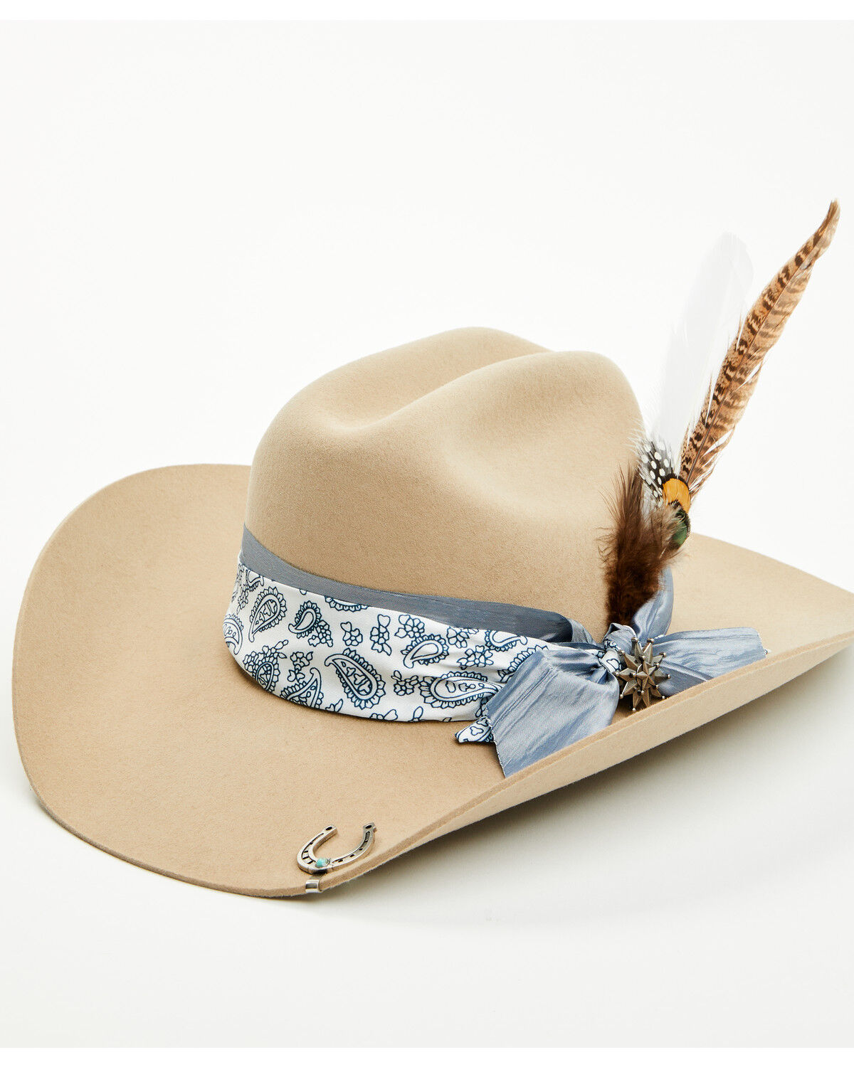 Boot Barn Paisley Western Hat Accessory Set