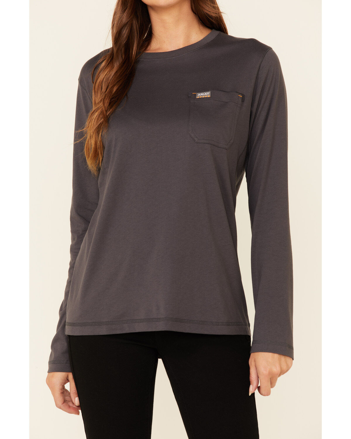 Ariat Women's Bolt Logo Long Sleeve Work Tee