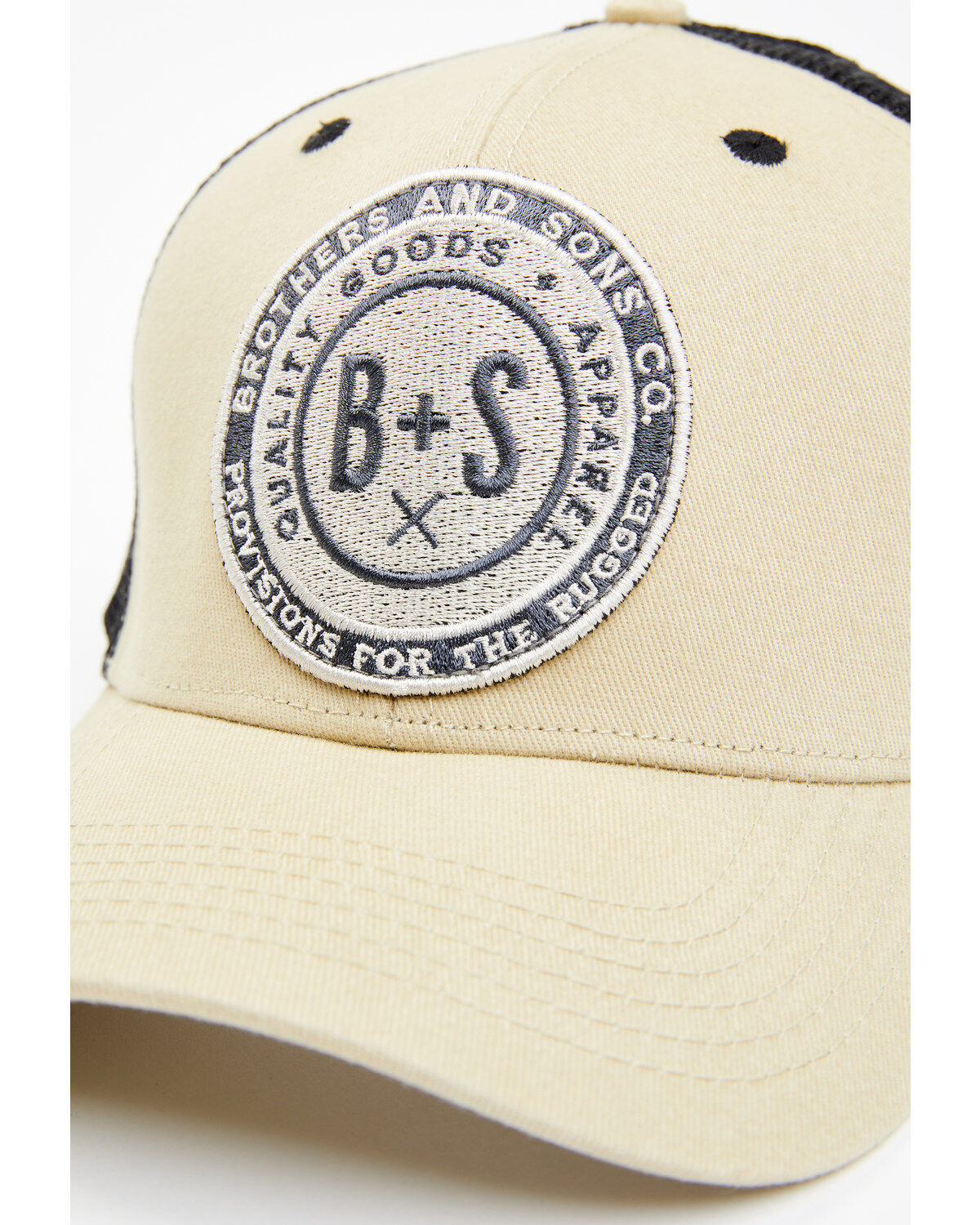 Brothers and Sons Men's Quality Goods Circle Patch Ball Cap