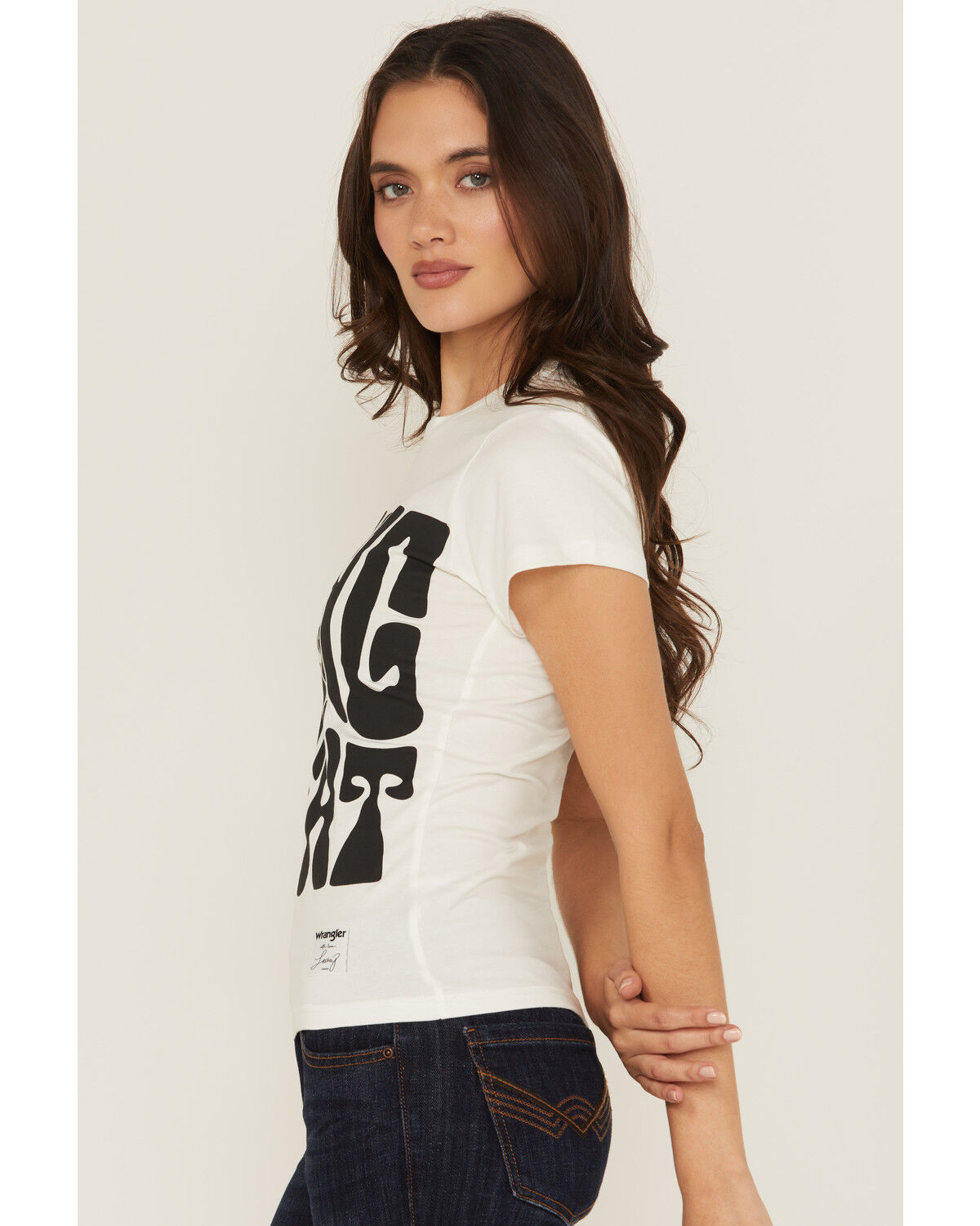 Wrangler x Lainey Wilson Women's Hang Tight Short Sleeve Graphic Tee