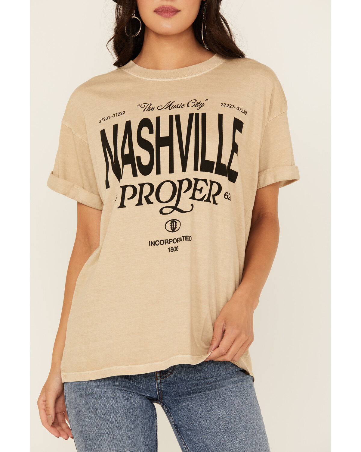 Girl Dangerous Women's Nashville Short Sleeve Graphic Tee