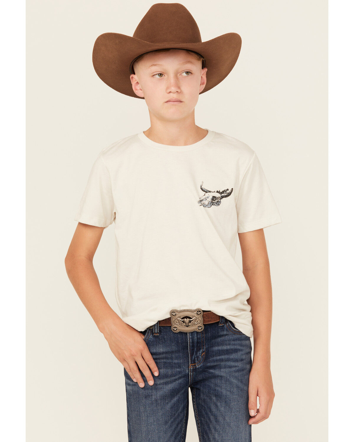 Cody James Boys' Outlaw Short Sleeve Graphic T-Shirt