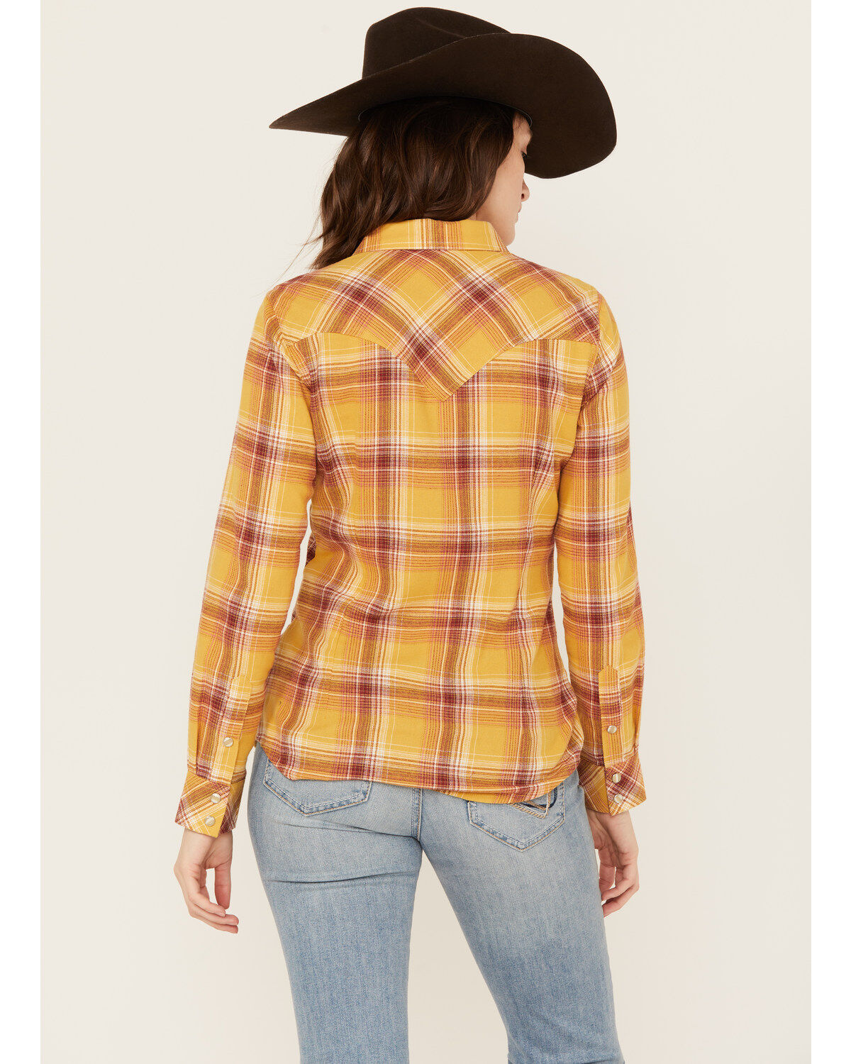 Wrangler Retro Women's Boot Barn Exclusive Long Sleeve Snap Flannel Shirt